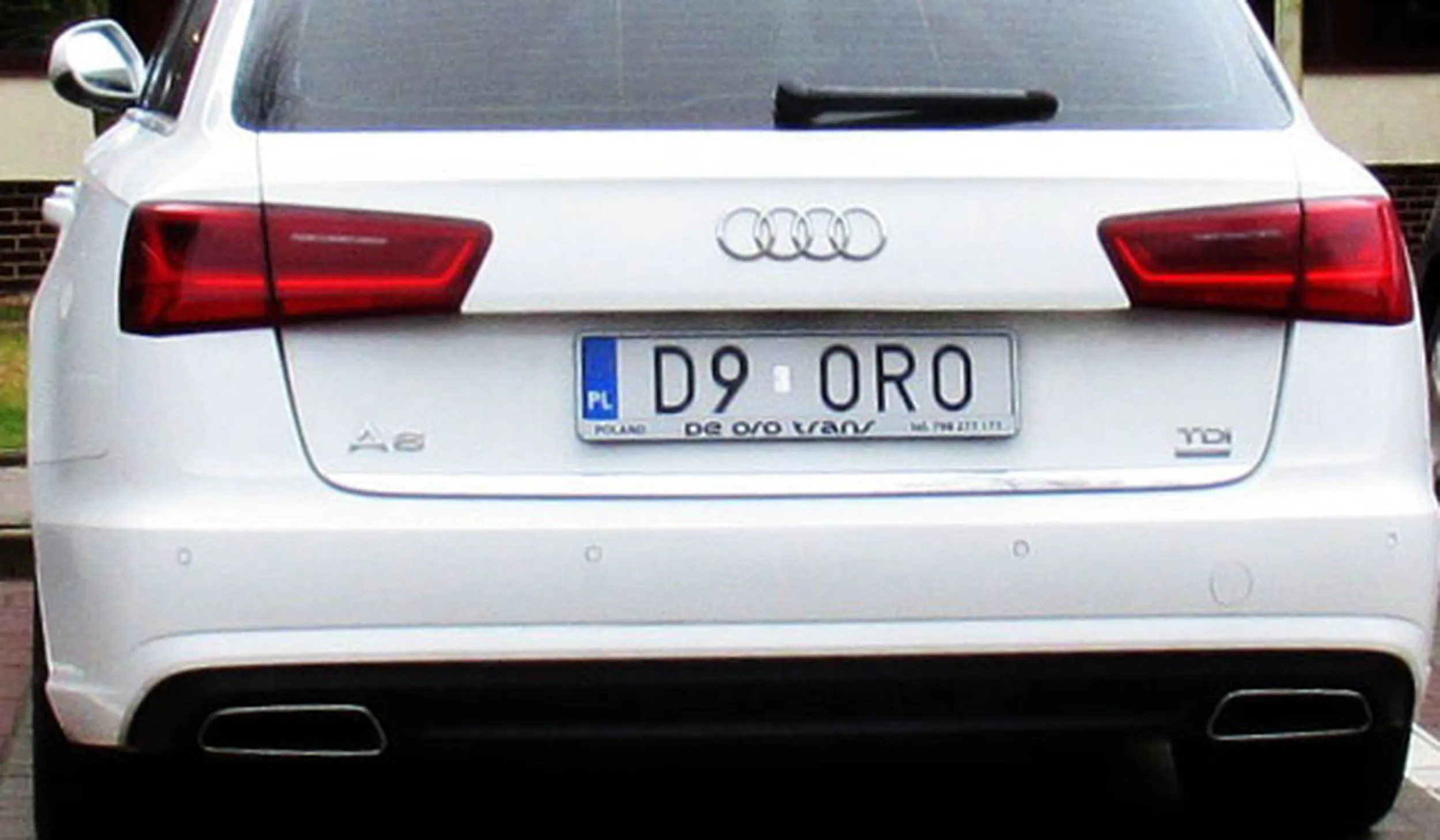 Fajny numer, blacha D9 ORO