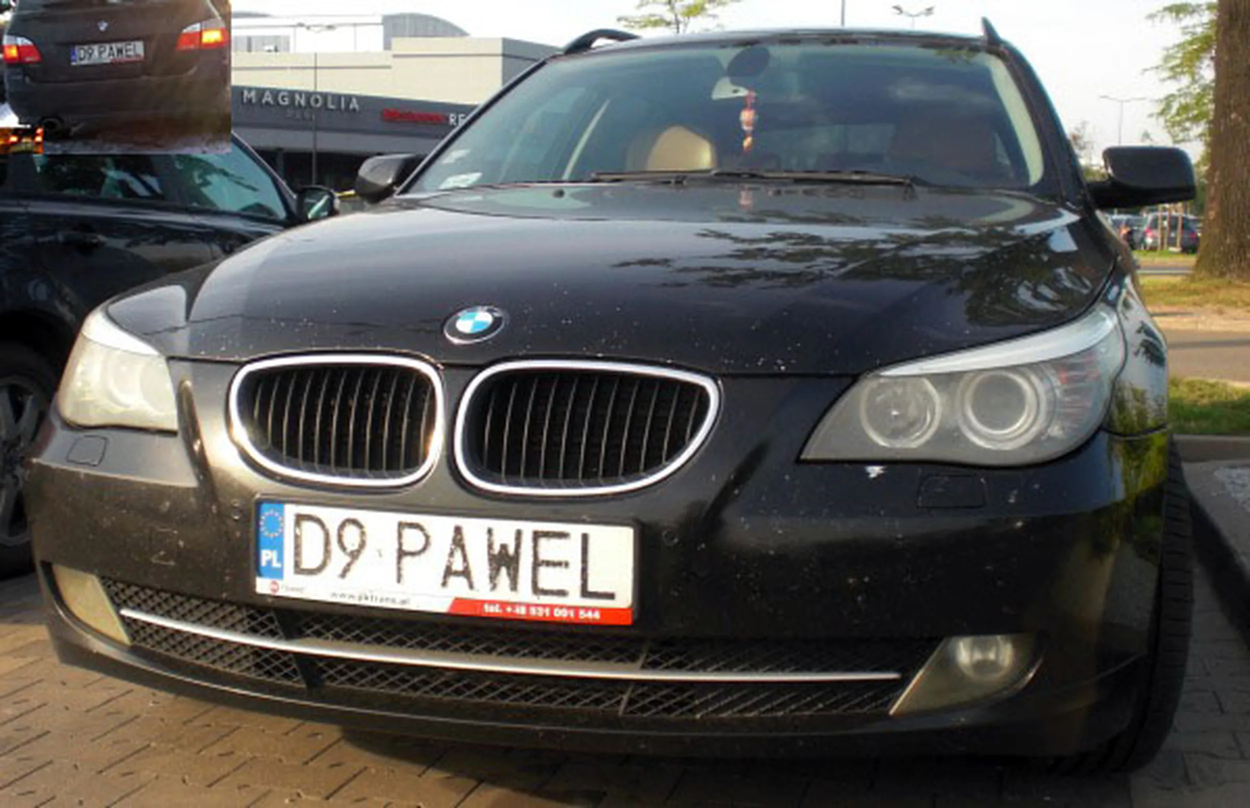 Fajny numer, blacha D9 PAWEL