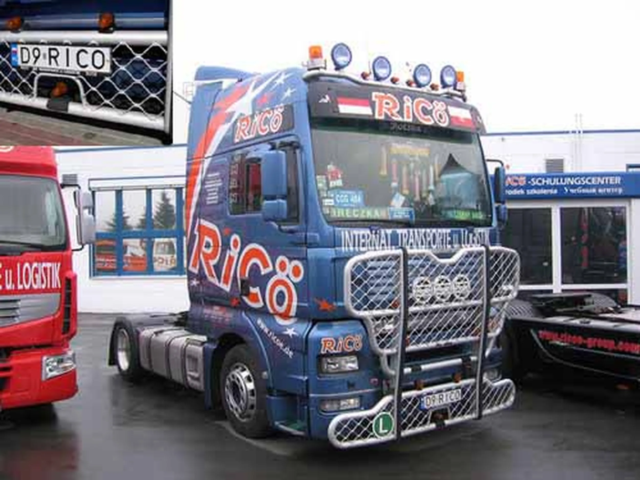 Fajny numer, blacha D9 RICO