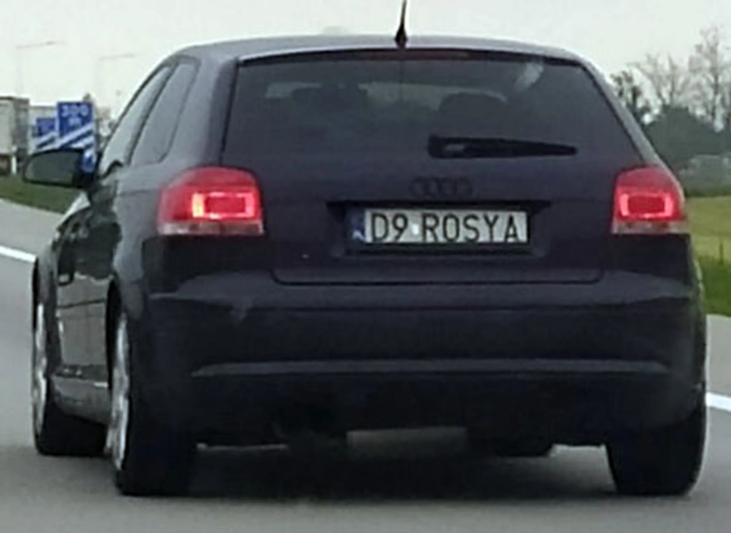 Fajny numer, blacha D9 ROSYA