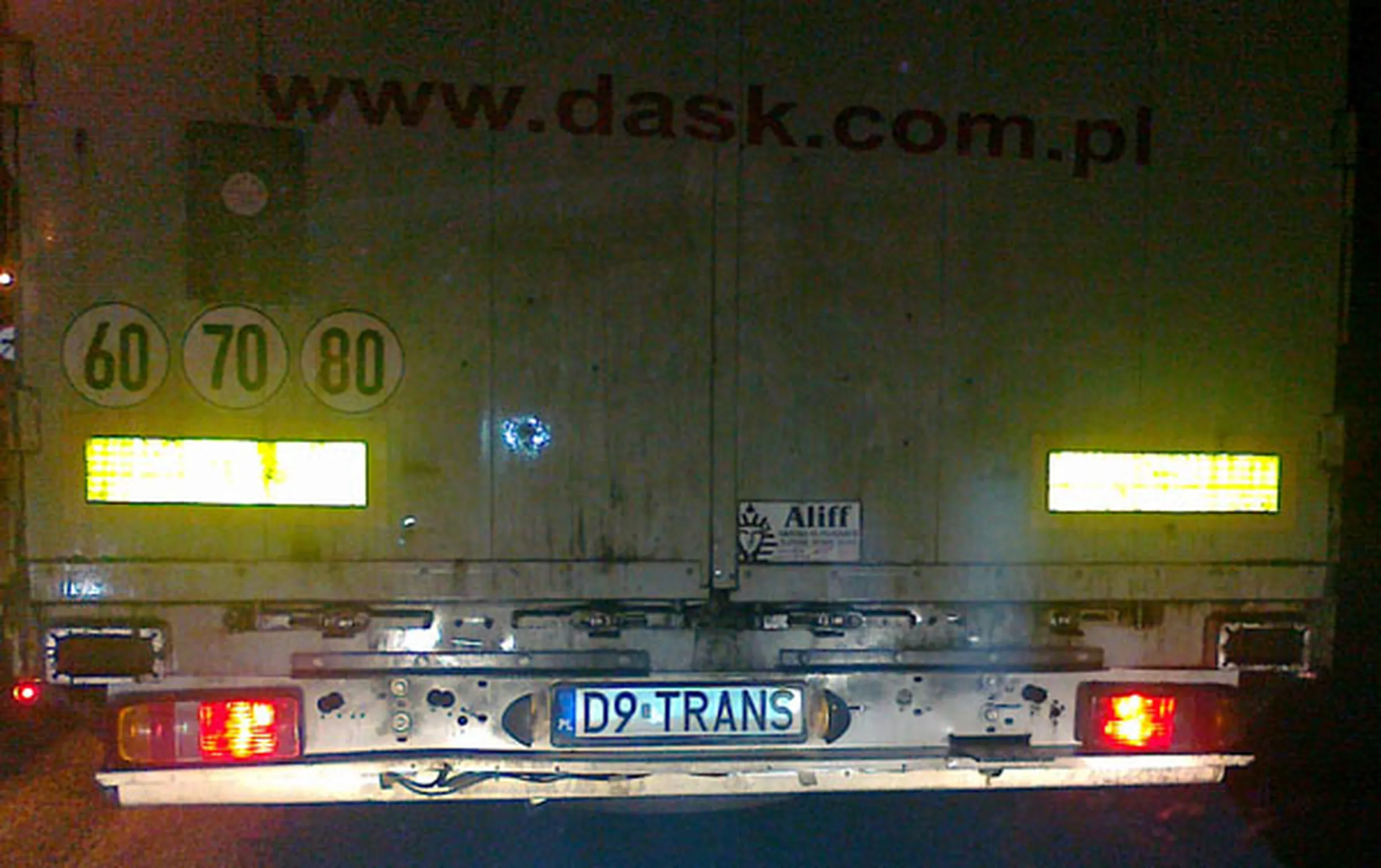 Fajny numer, blacha D9 TRANS