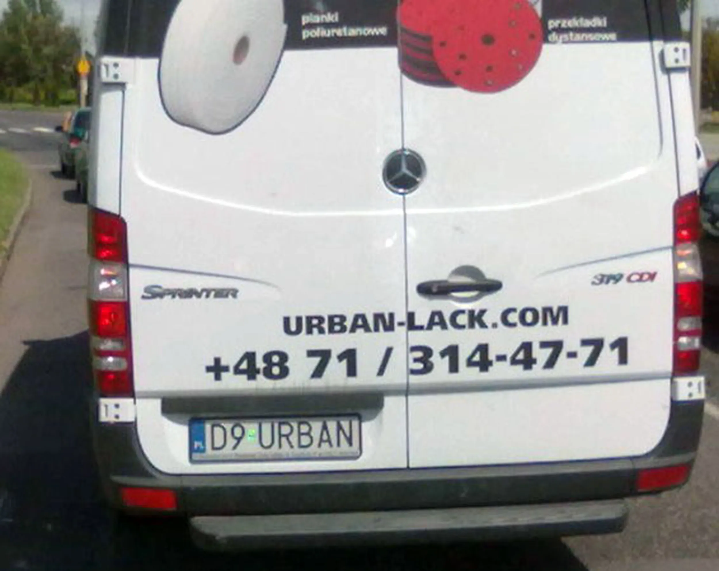 Fajny numer, blacha D9 URBAN