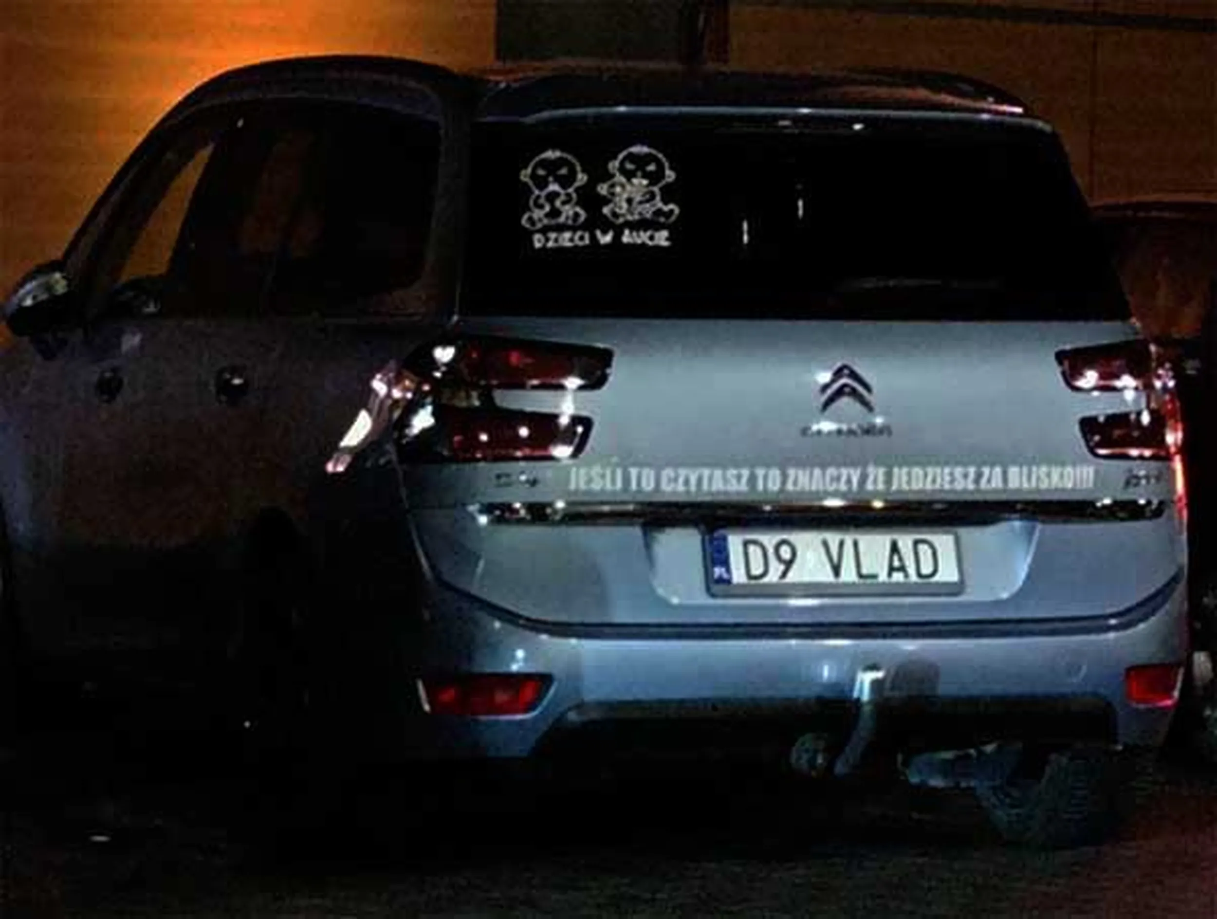 Fajny numer, blacha D9 VLAD