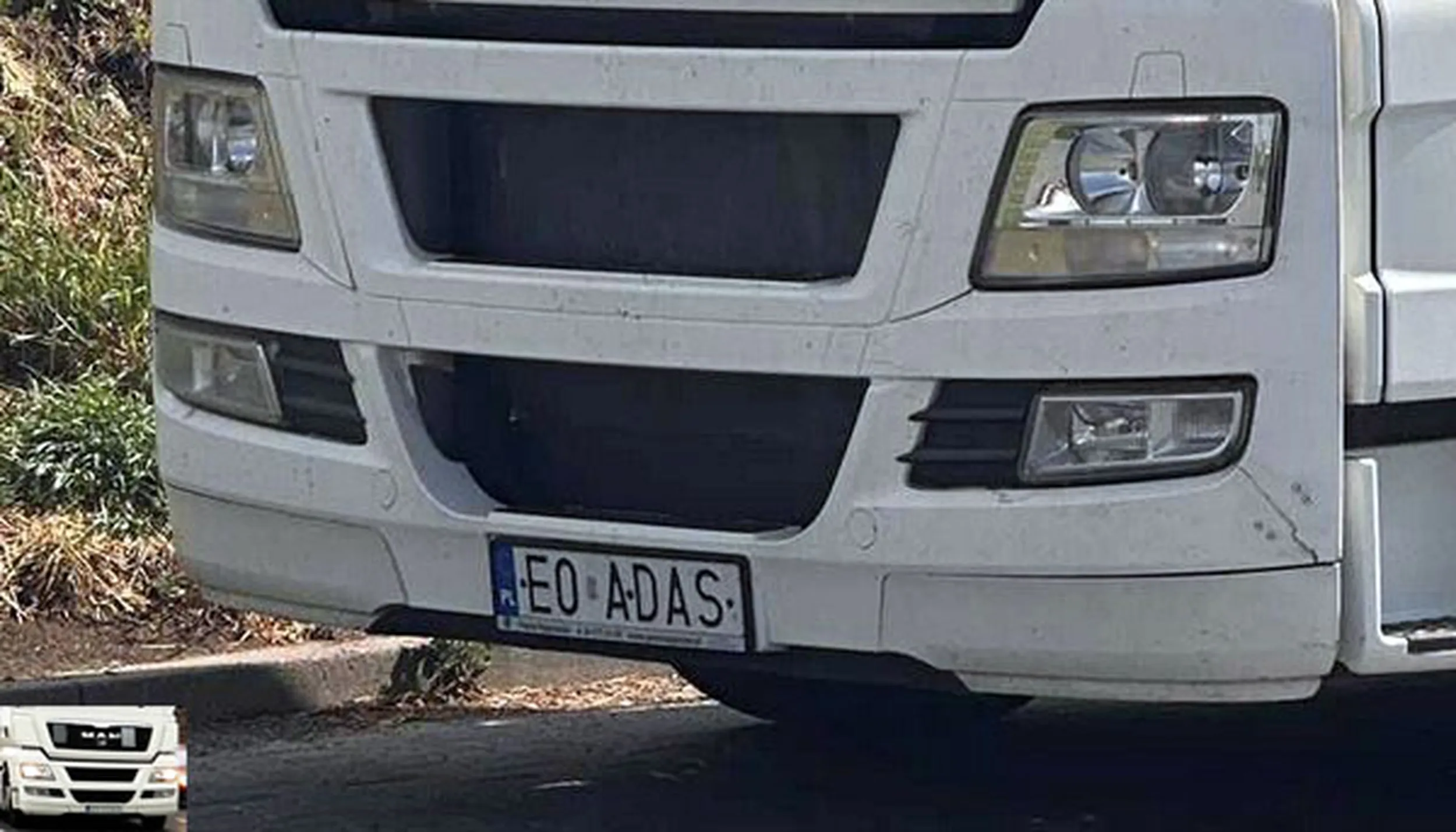 Fajny numer, blacha E0 ADAS