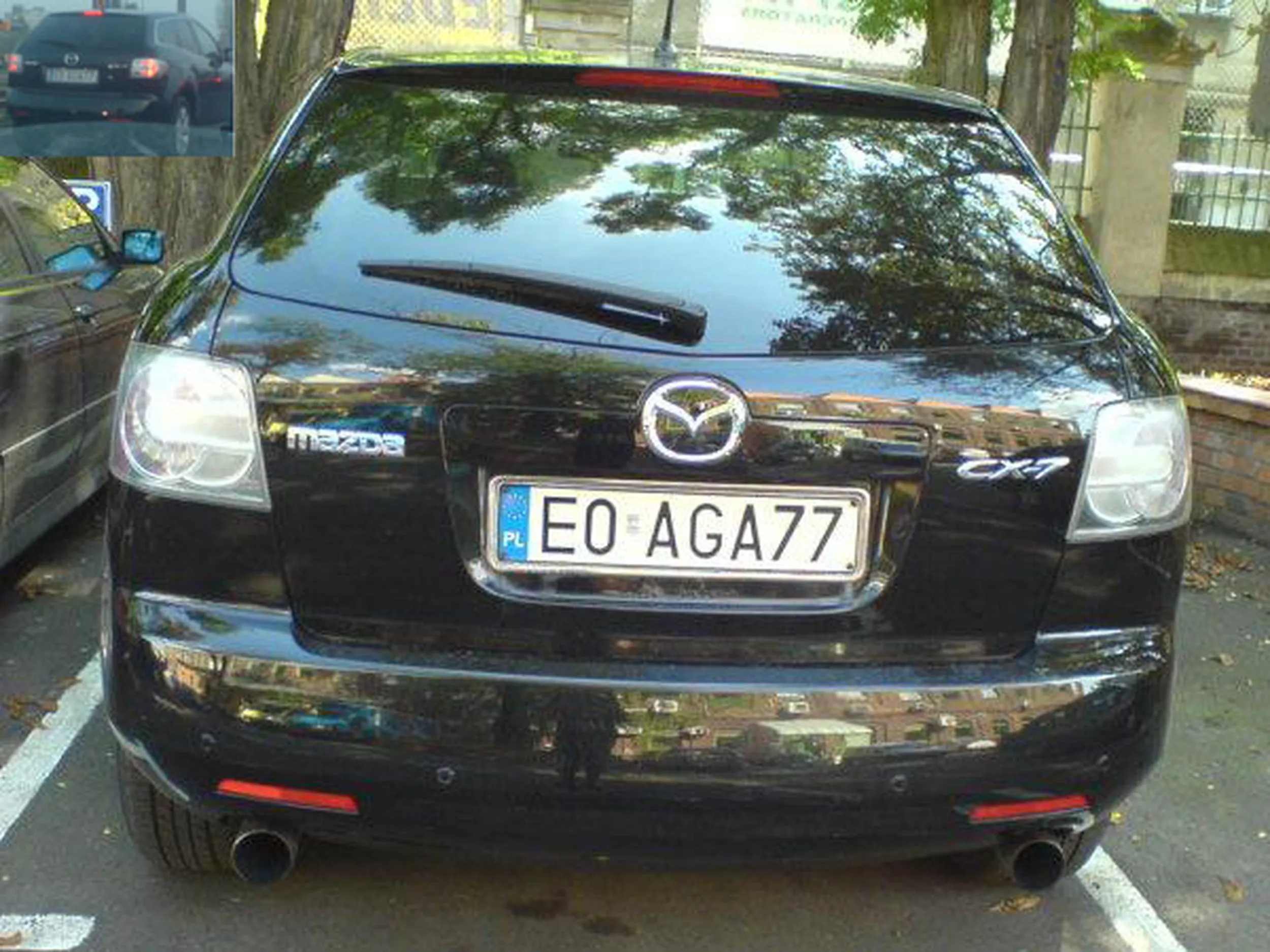 Fajny numer, blacha E0 AGA77