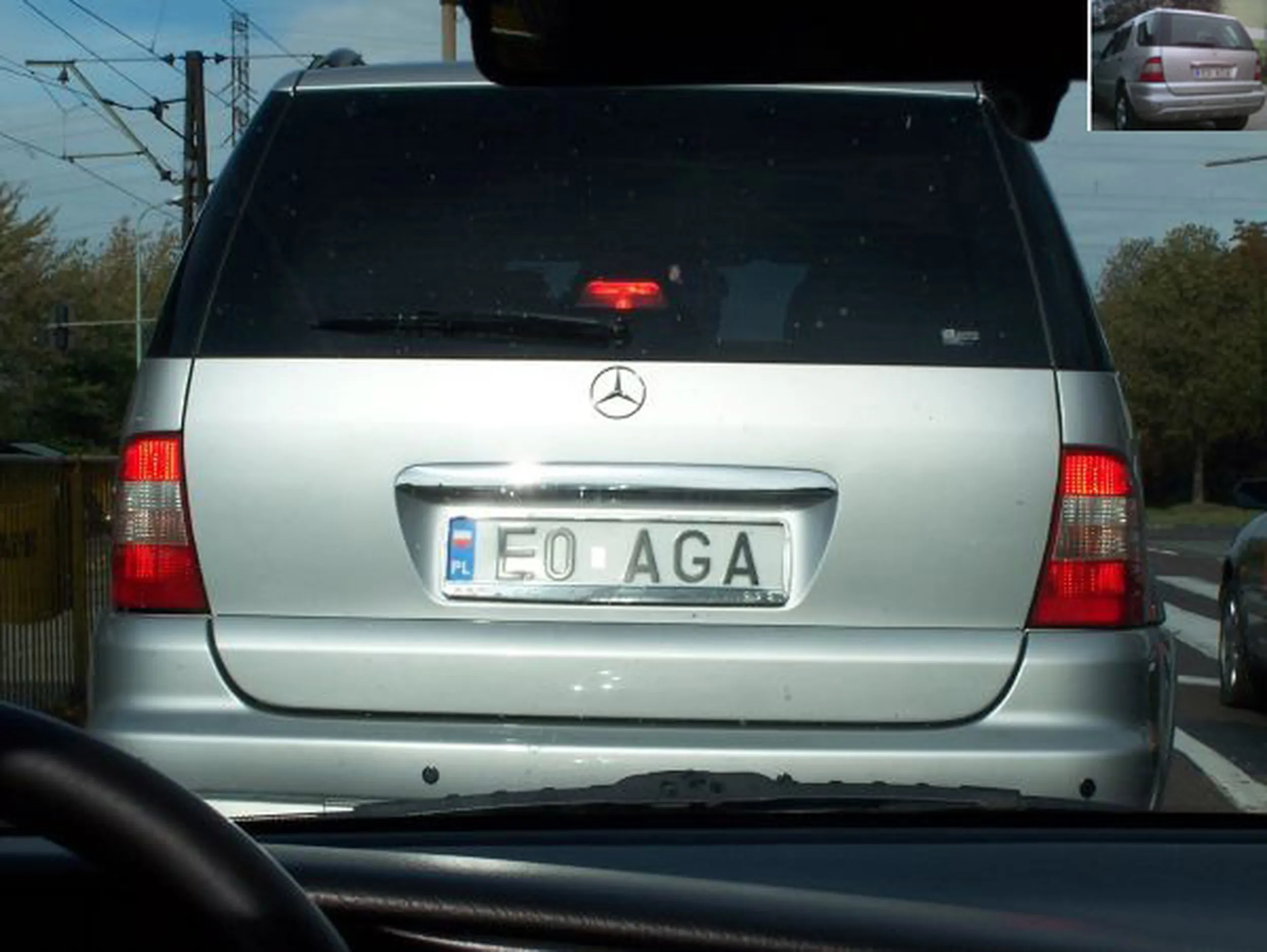 Fajny numer, blacha E0 AGA