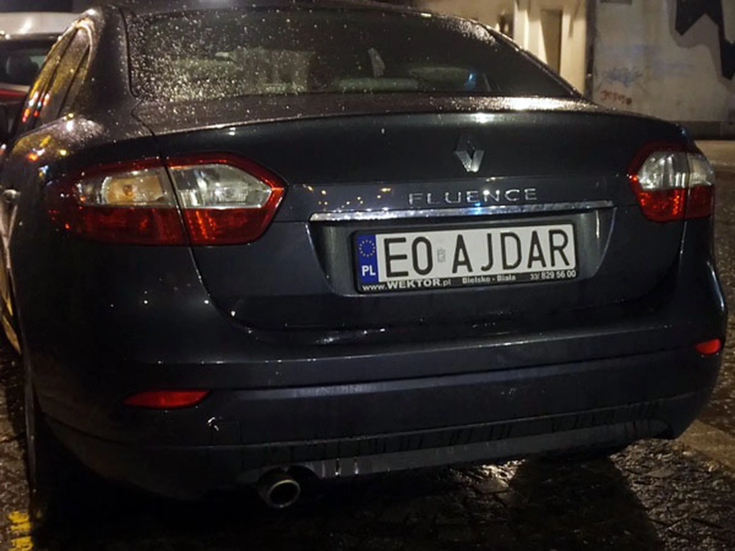 Fajny numer, blacha E0 AJDAR