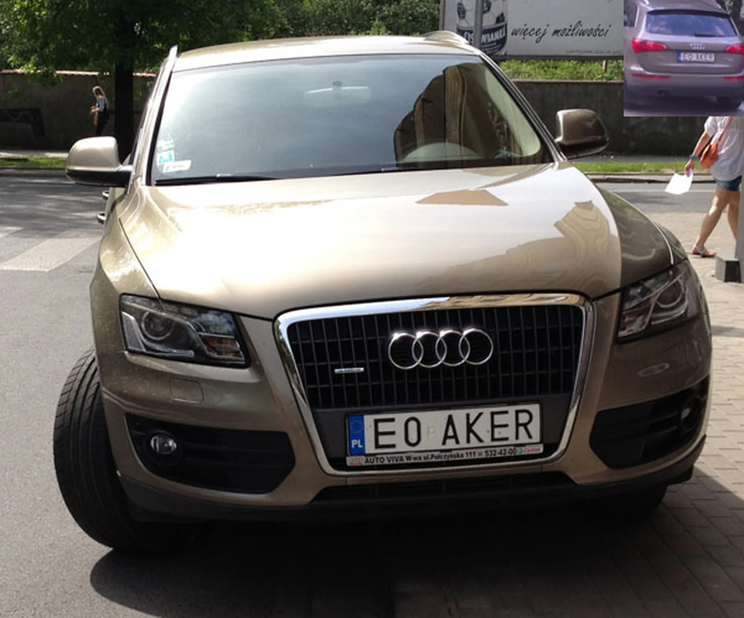 Fajny numer, blacha E0 AKER