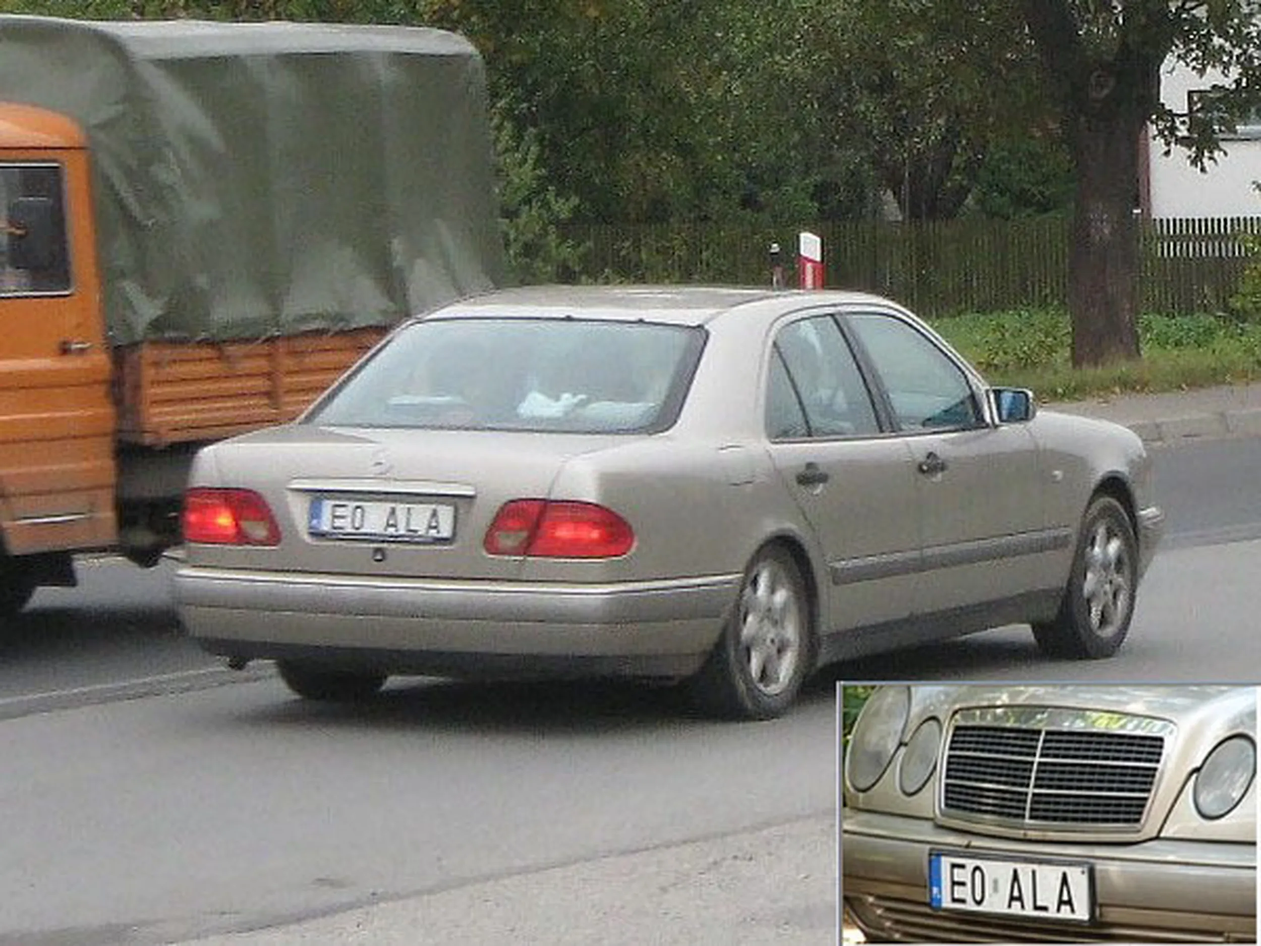 Fajny numer, blacha E0 ALA