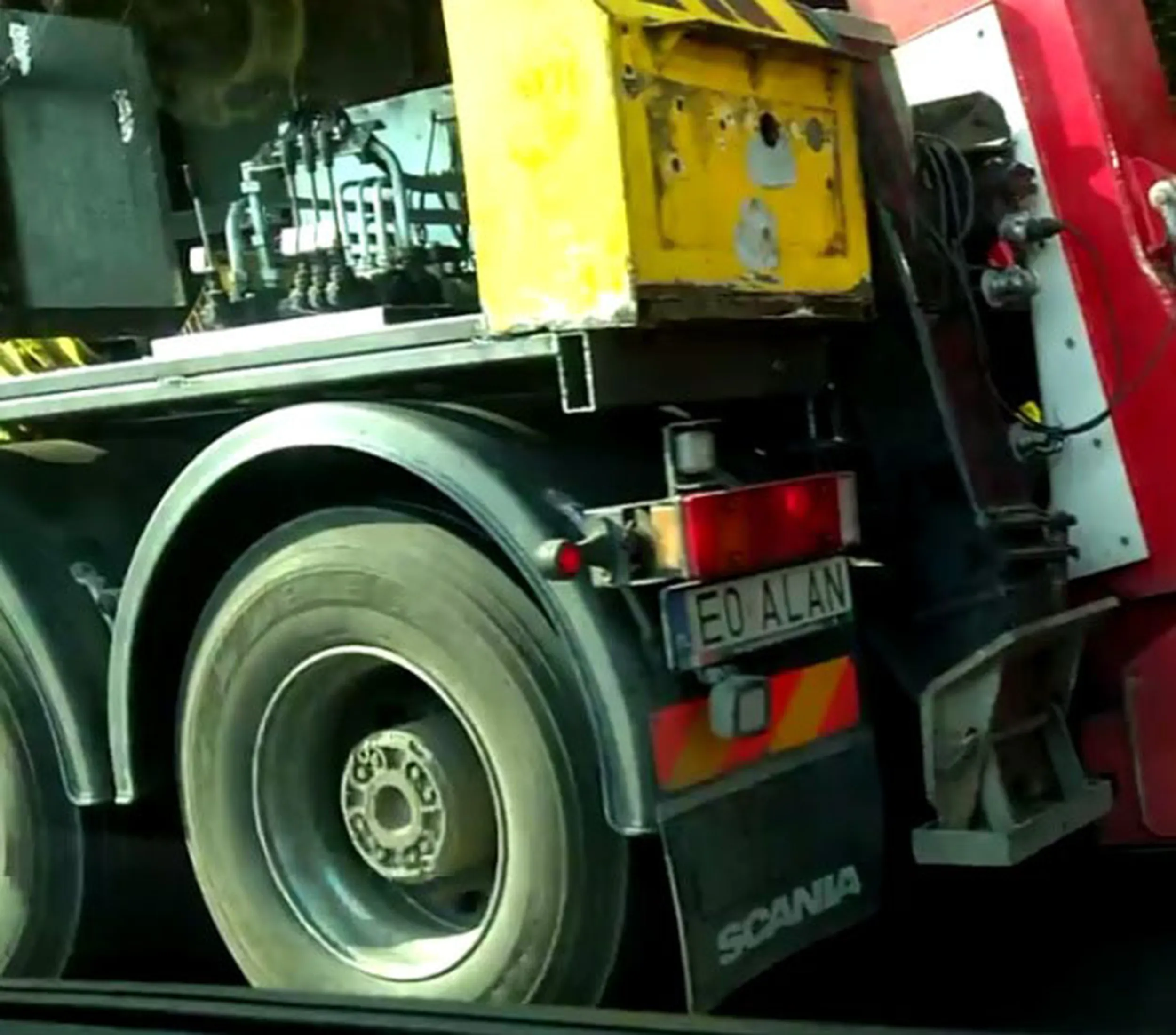 Fajny numer, blacha E0 ALAN