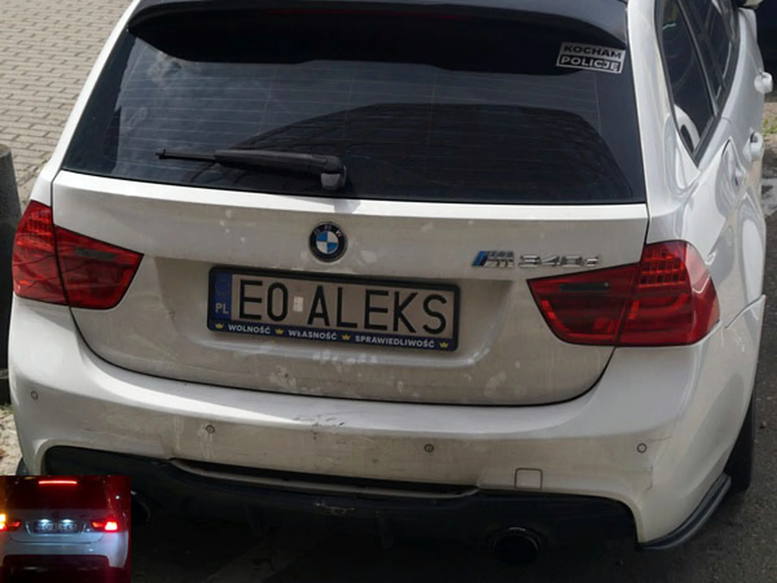 Fajny numer, blacha E0 ALEKS