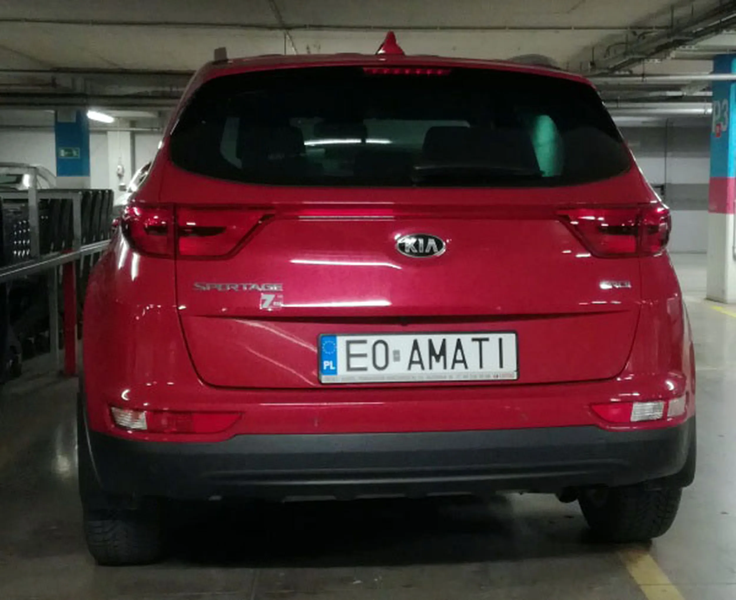 Fajny numer, blacha E0 AMATI