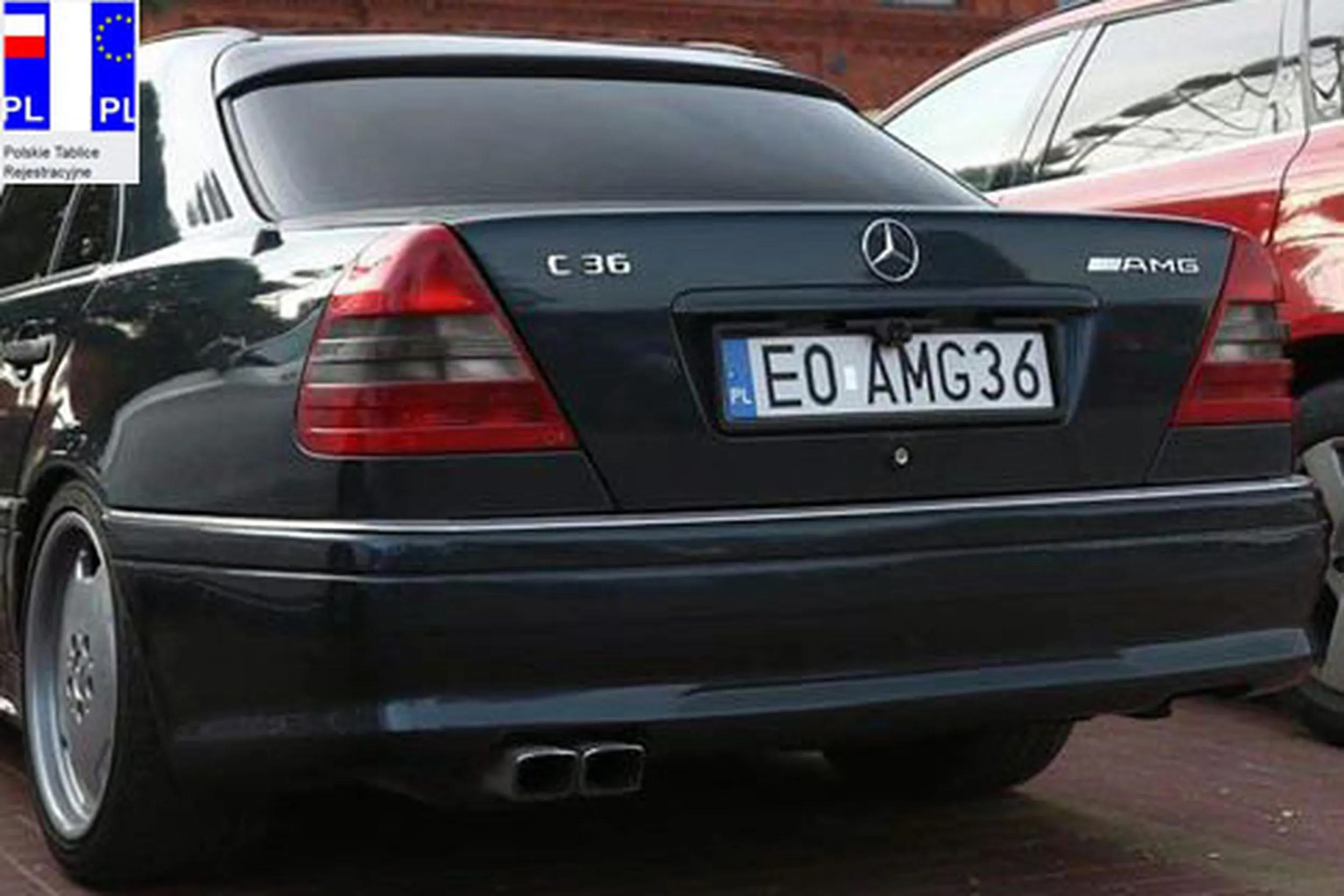 Fajny numer, blacha E0 AMG36