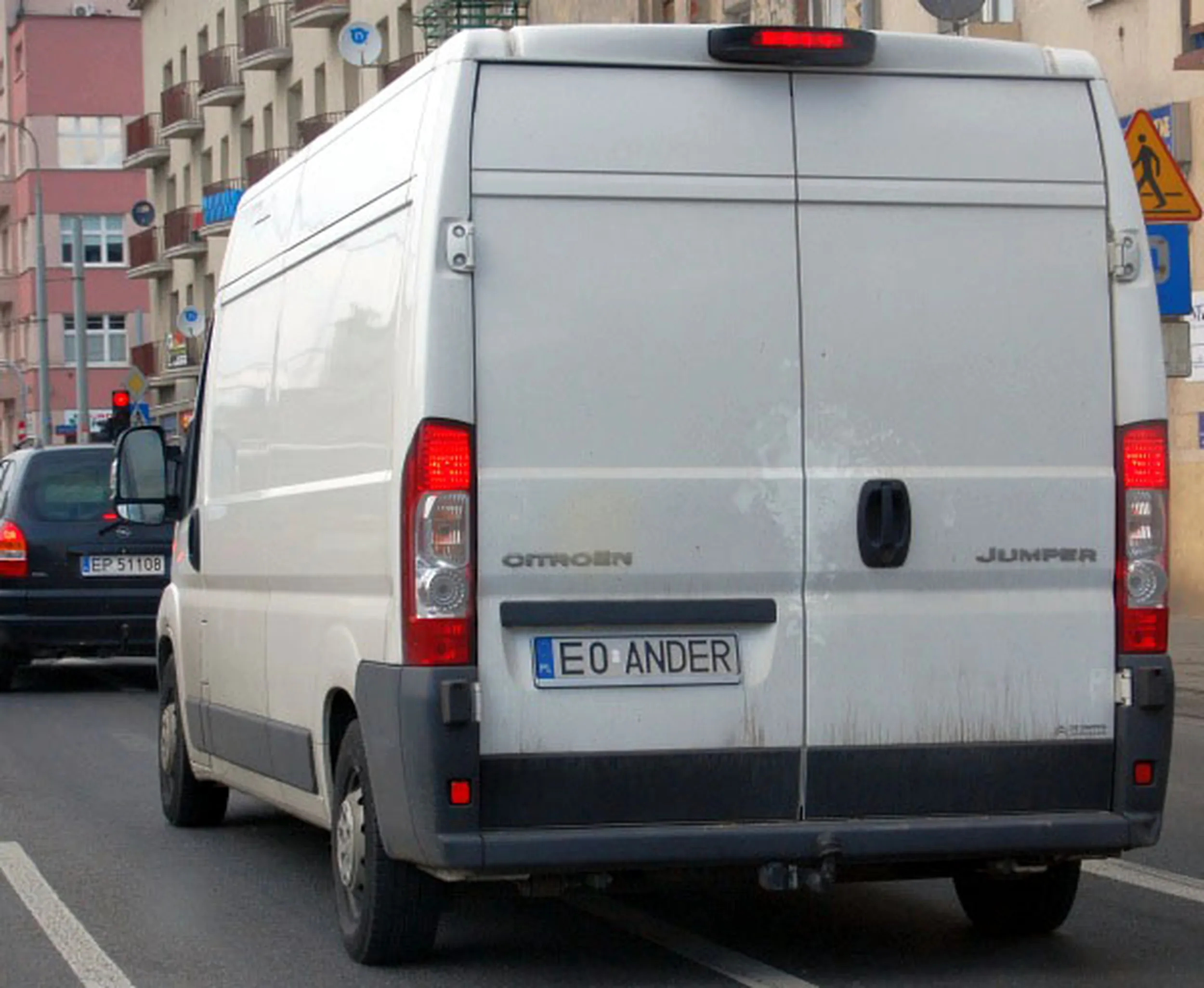 Fajny numer, blacha E0 ANDER