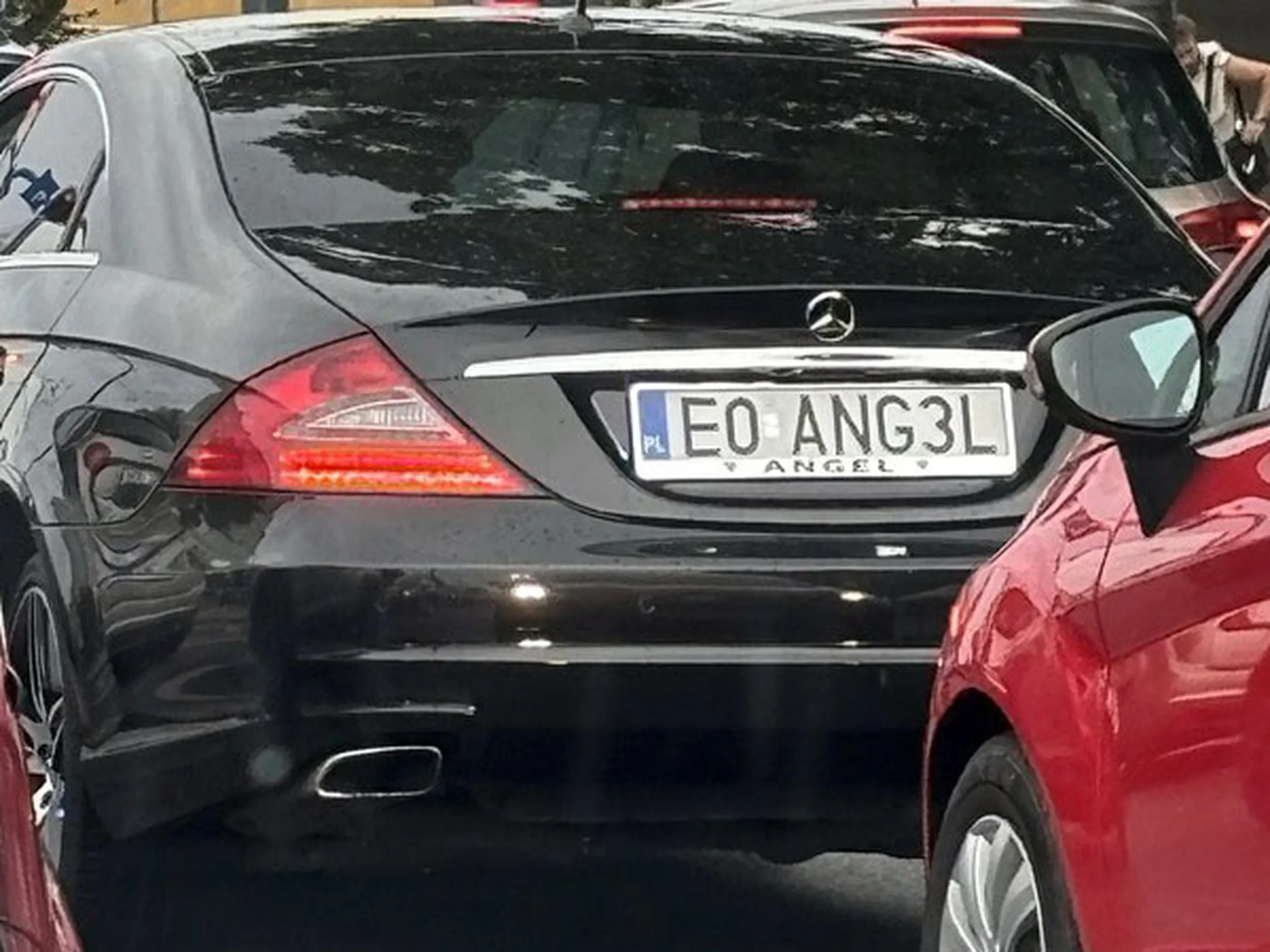 Fajny numer, blacha E0 ANG3L