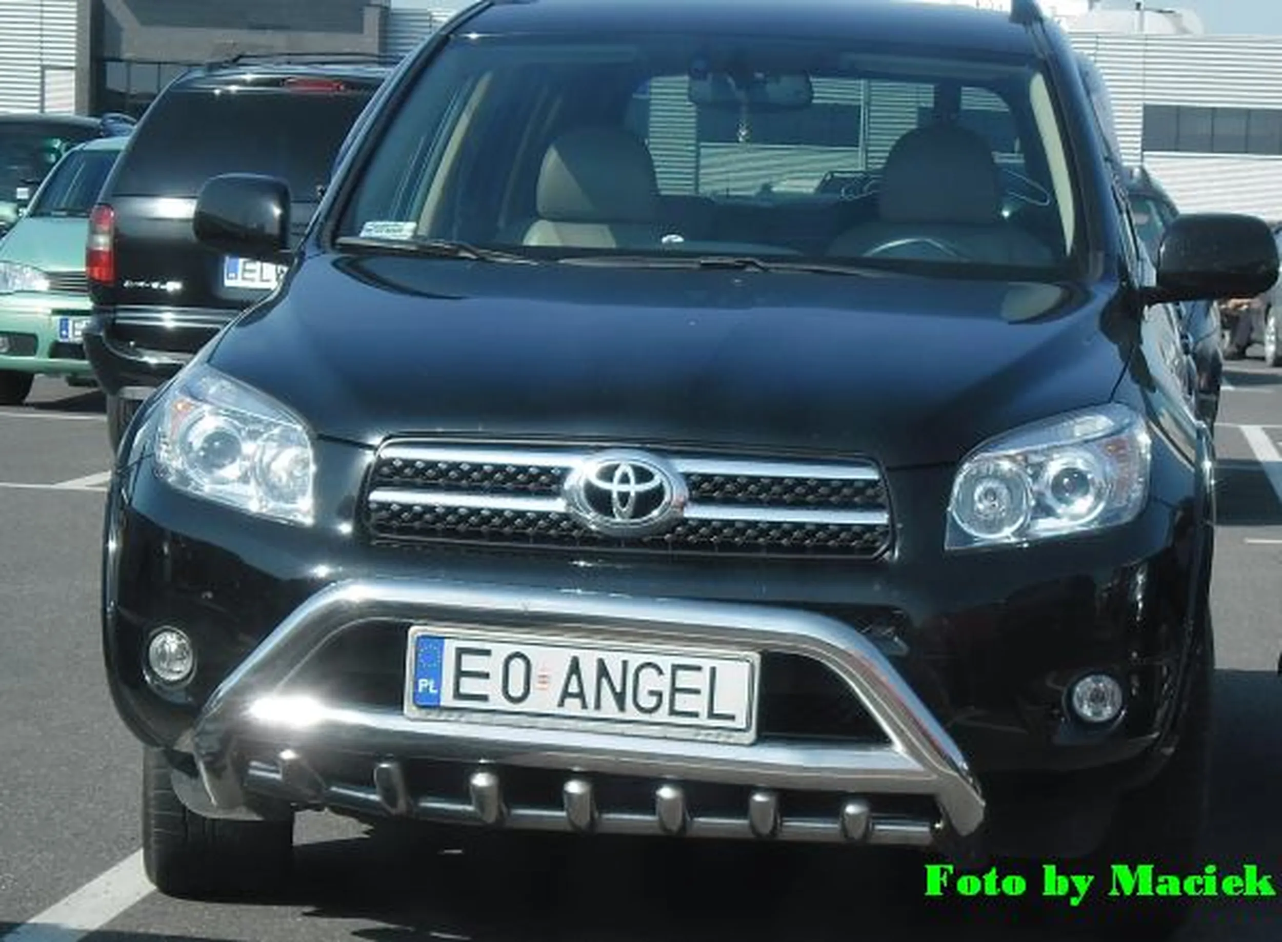 Fajny numer, blacha E0 ANGEL