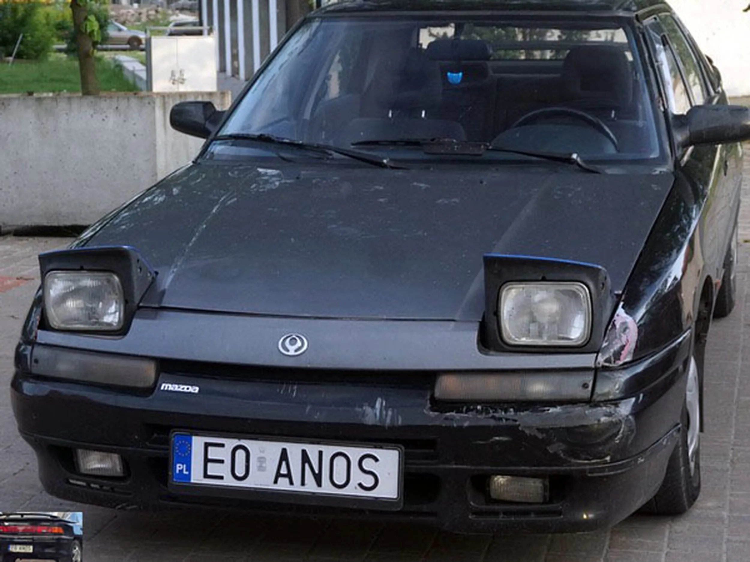 Fajny numer, blacha E0 ANOS