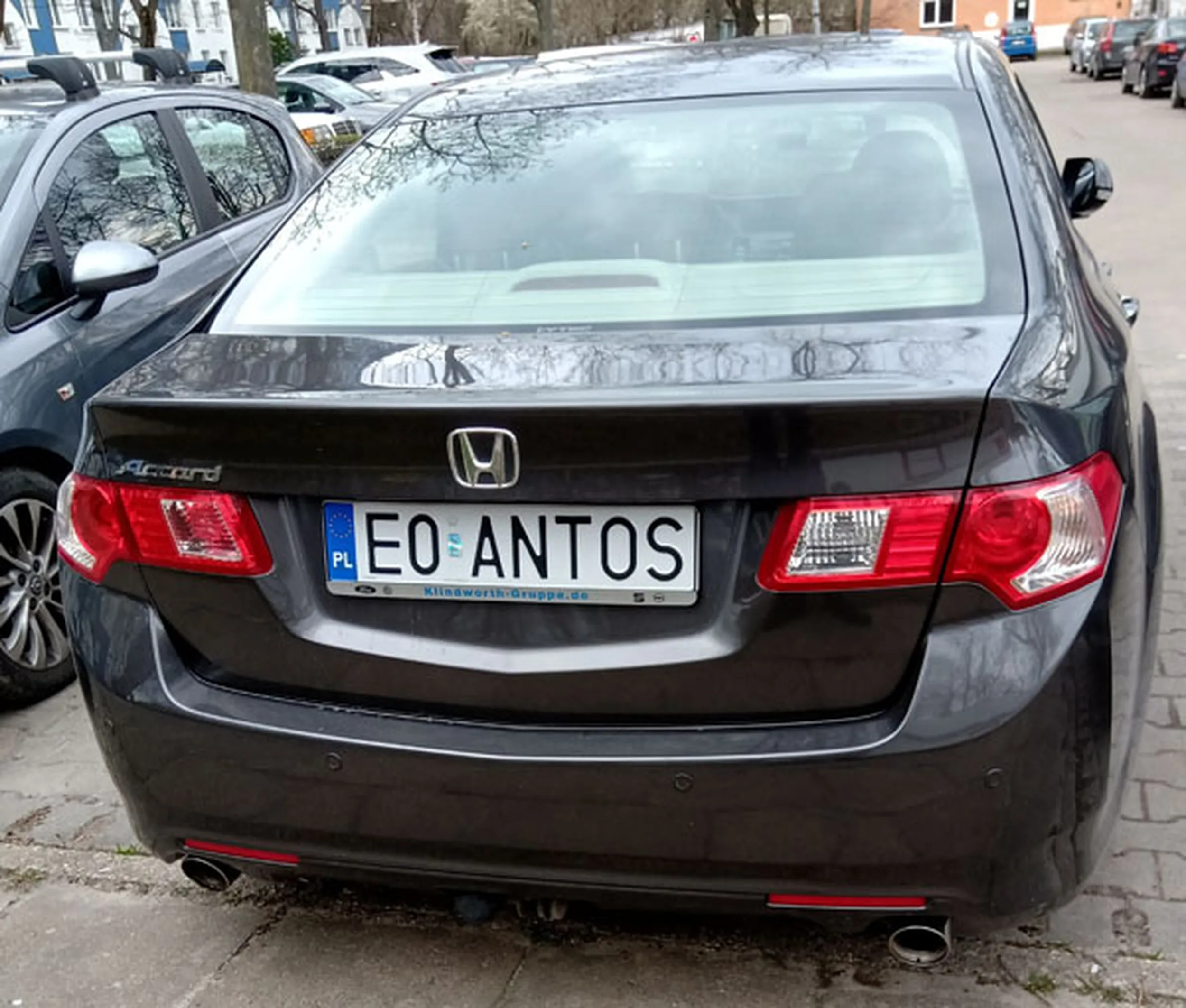 Fajny numer, blacha E0 ANTOS