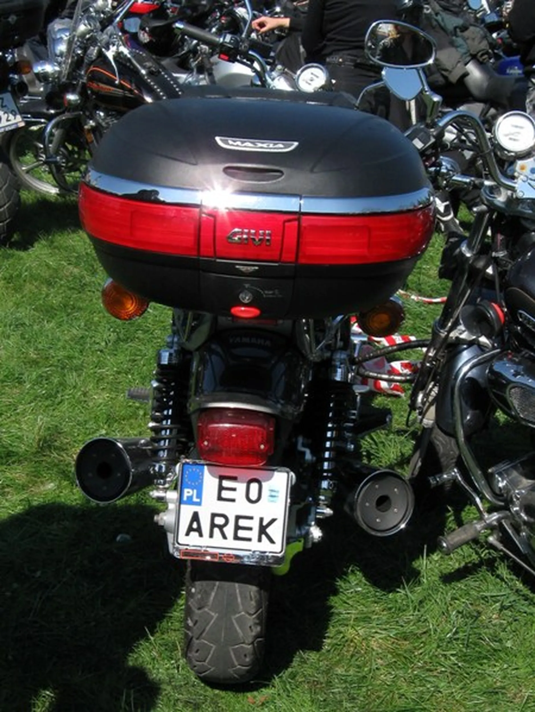 Fajny numer, blacha E0 AREK