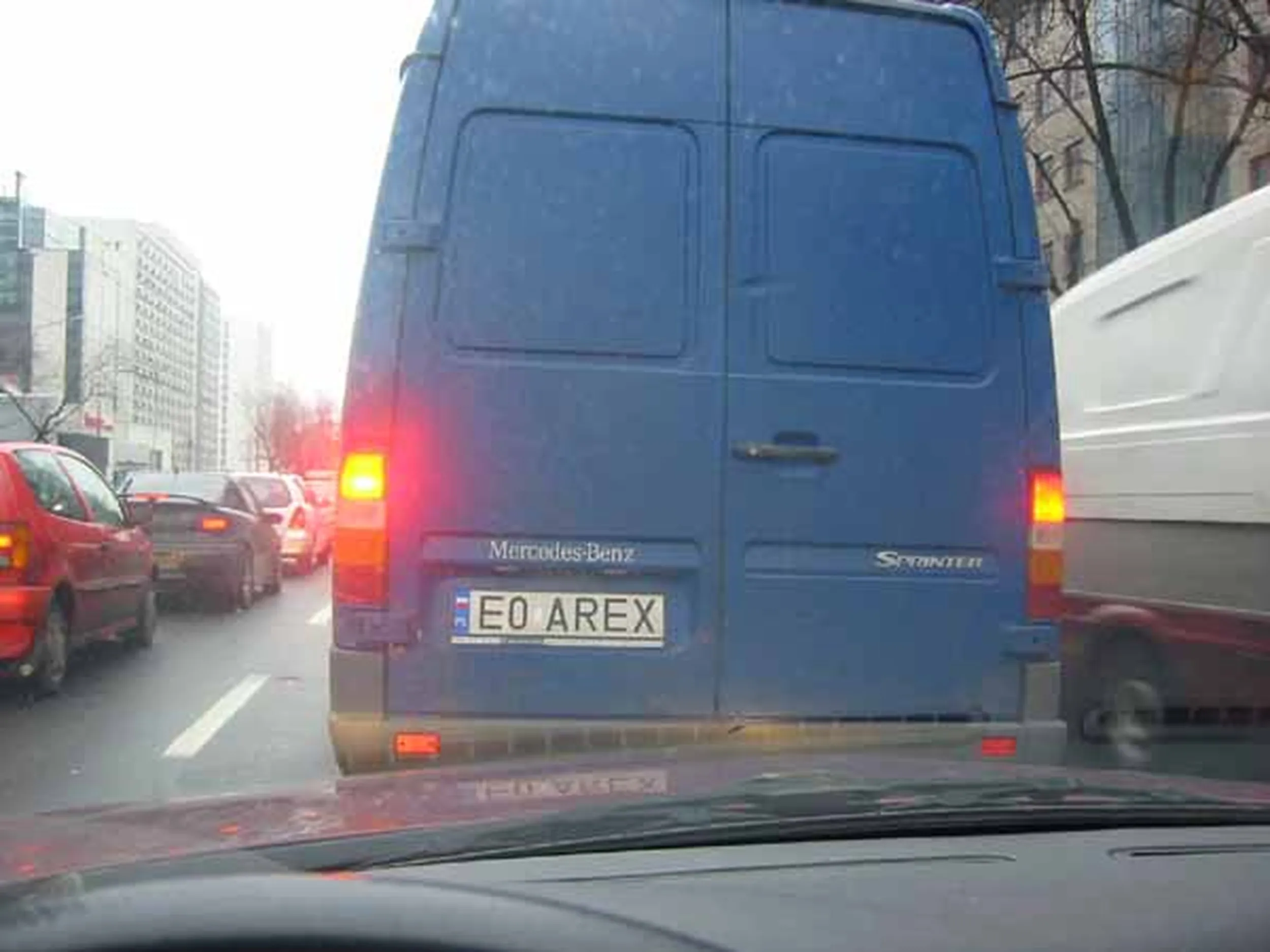 Fajny numer, blacha E0 AREX