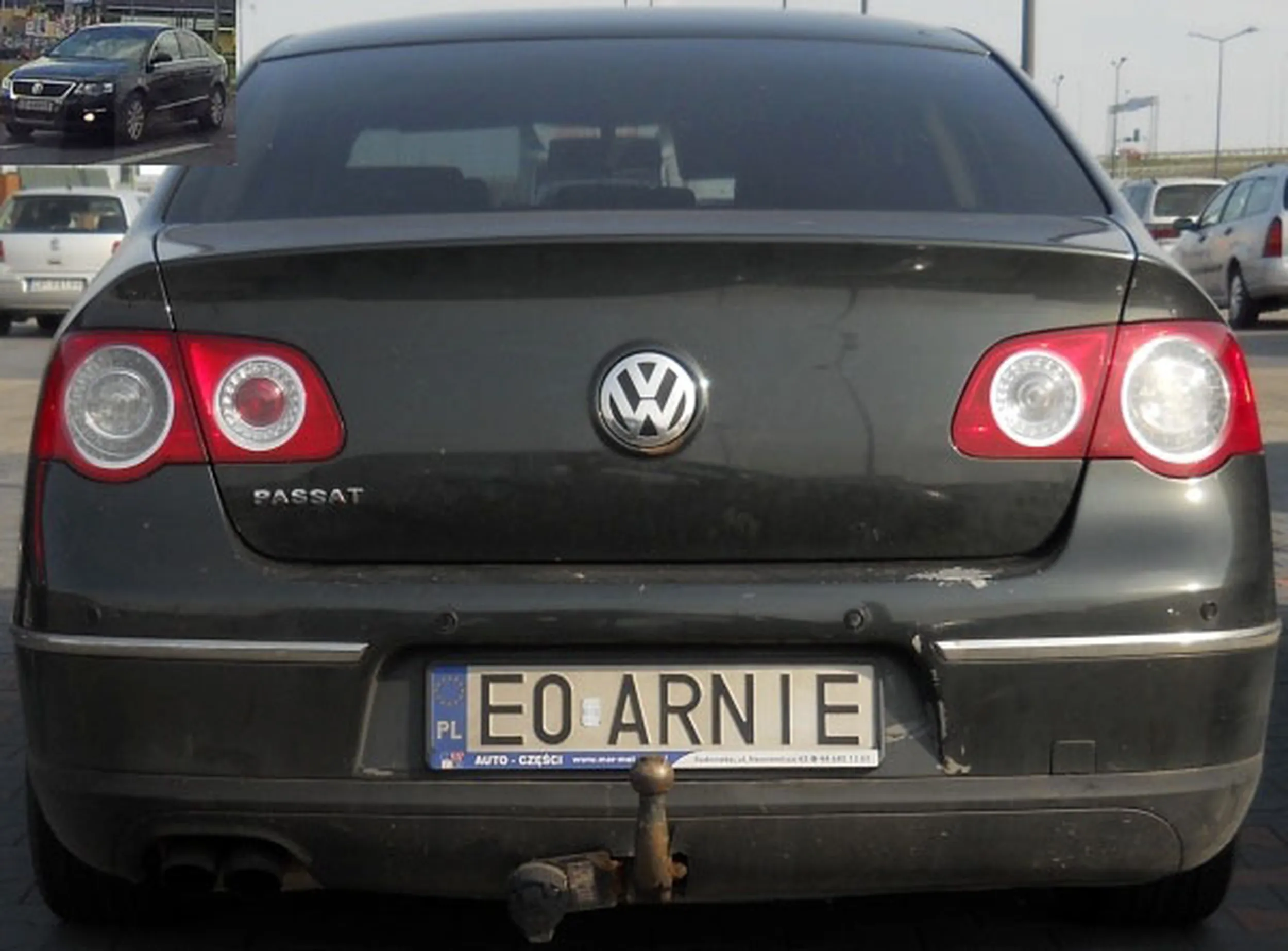 Fajny numer, blacha E0 ARNIE