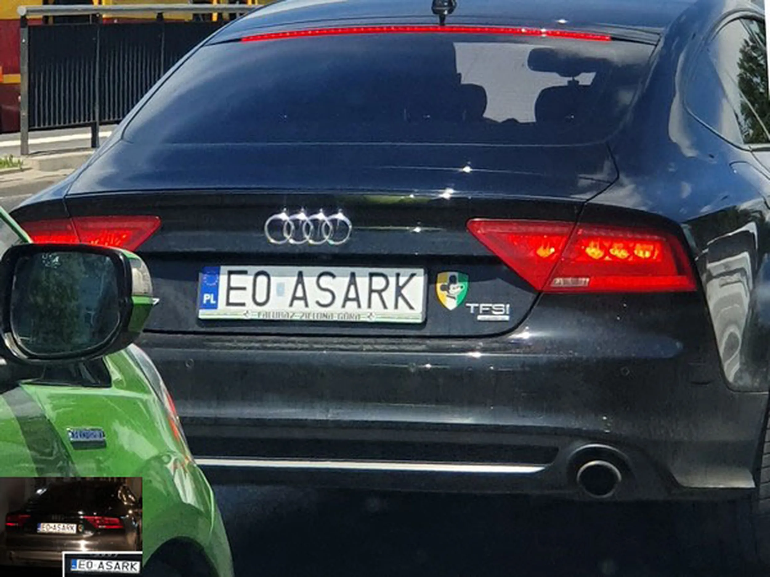 Fajny numer, blacha E0 ASARK