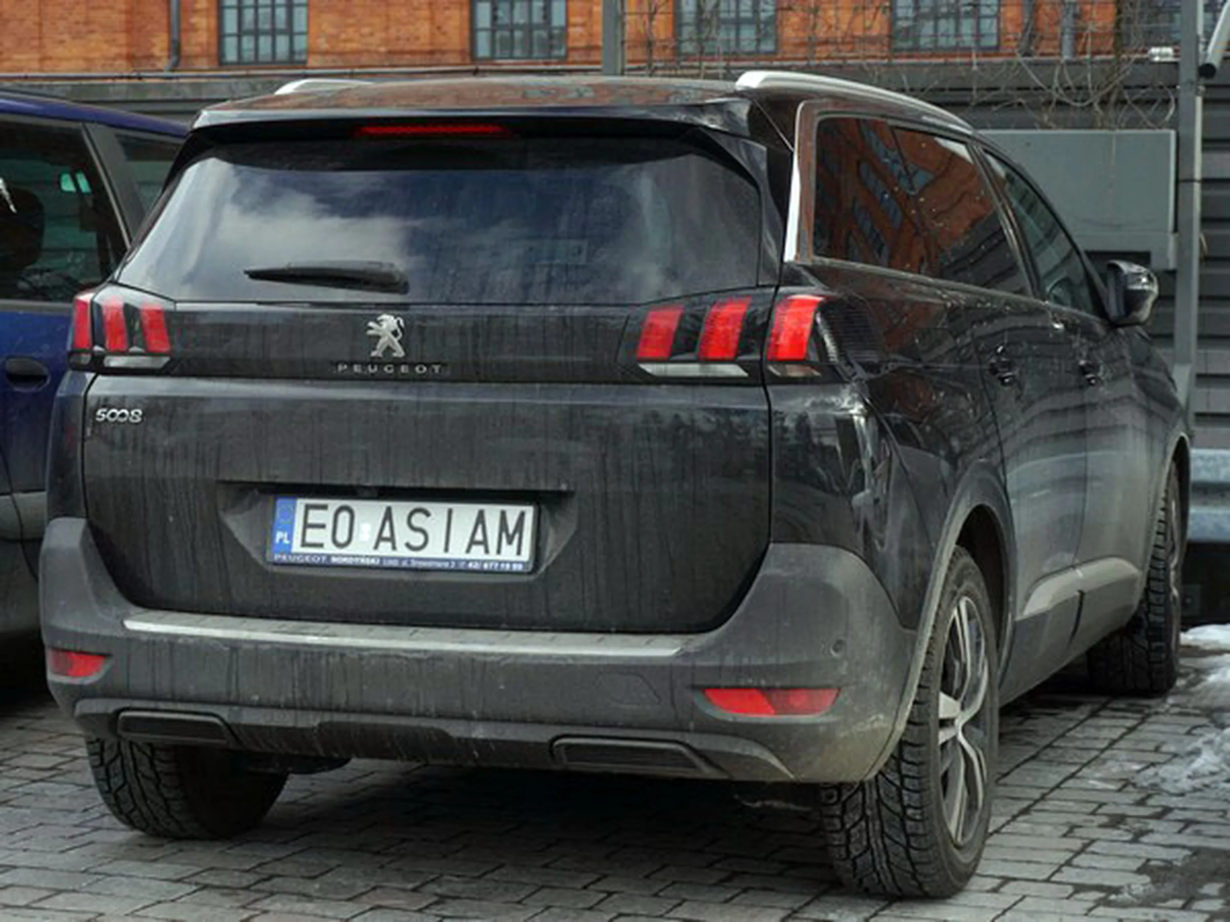 Fajny numer, blacha E0 ASIAM