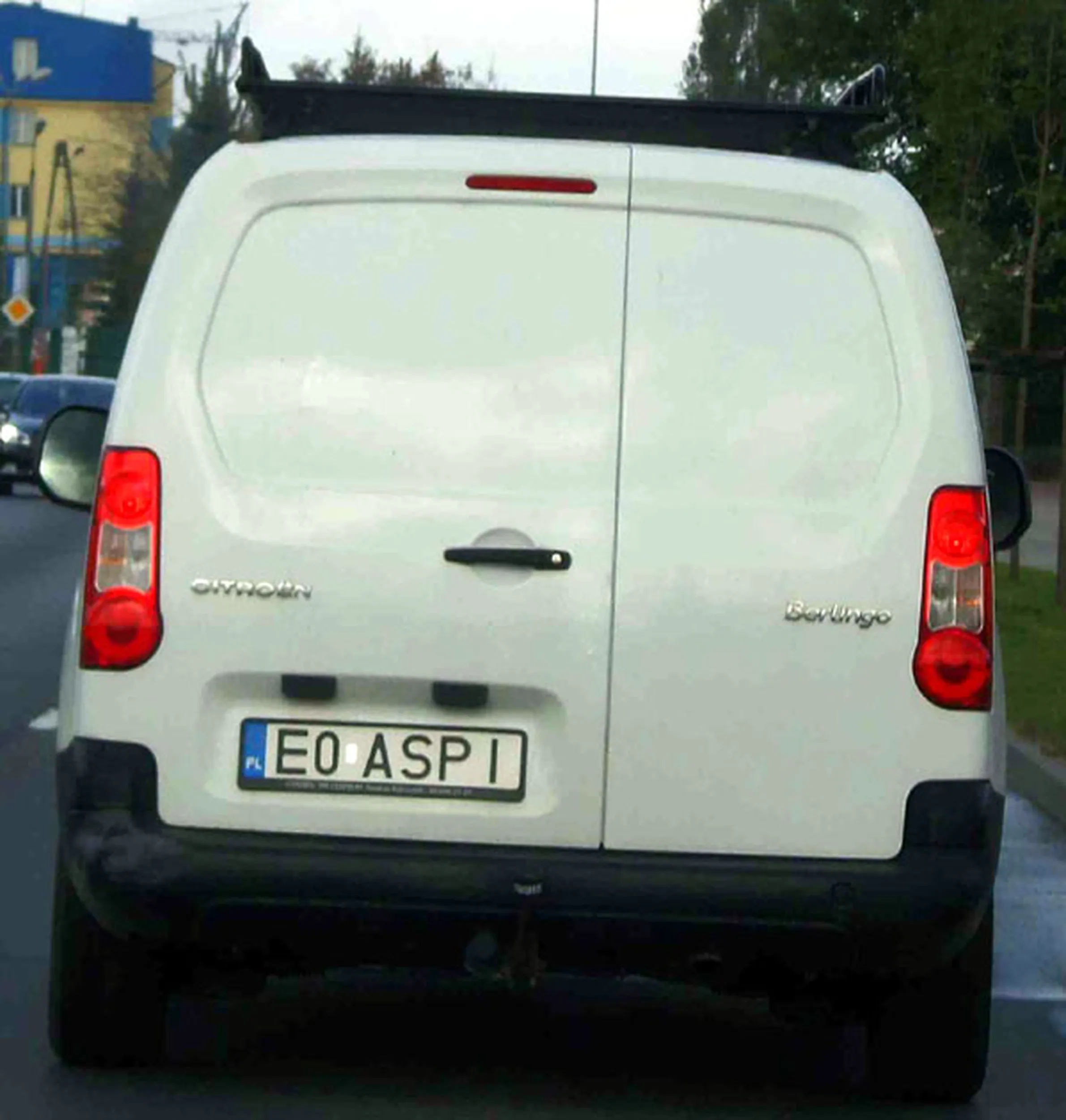 Fajny numer, blacha E0 ASPI