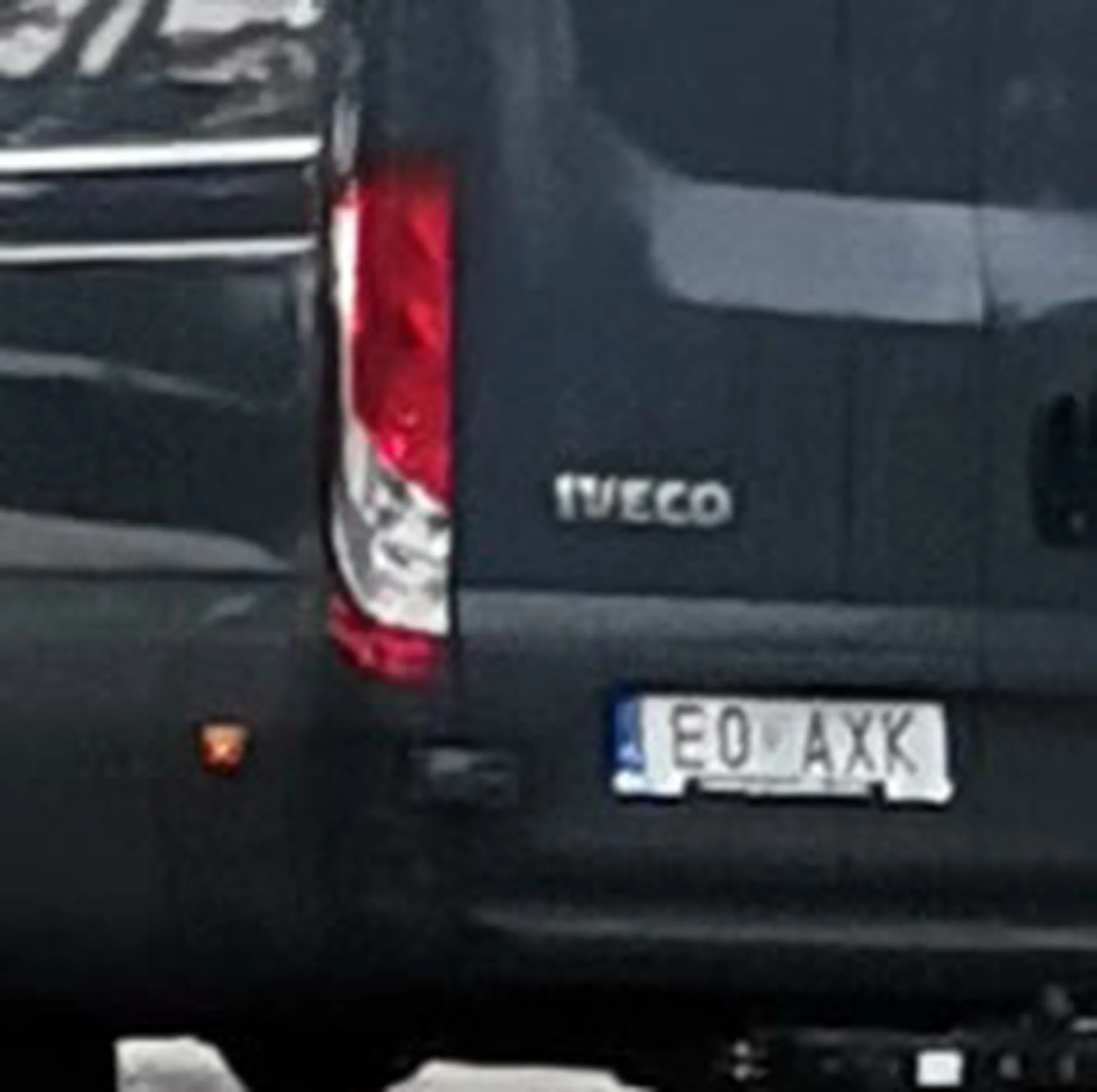 Fajny numer, blacha E0 AXK