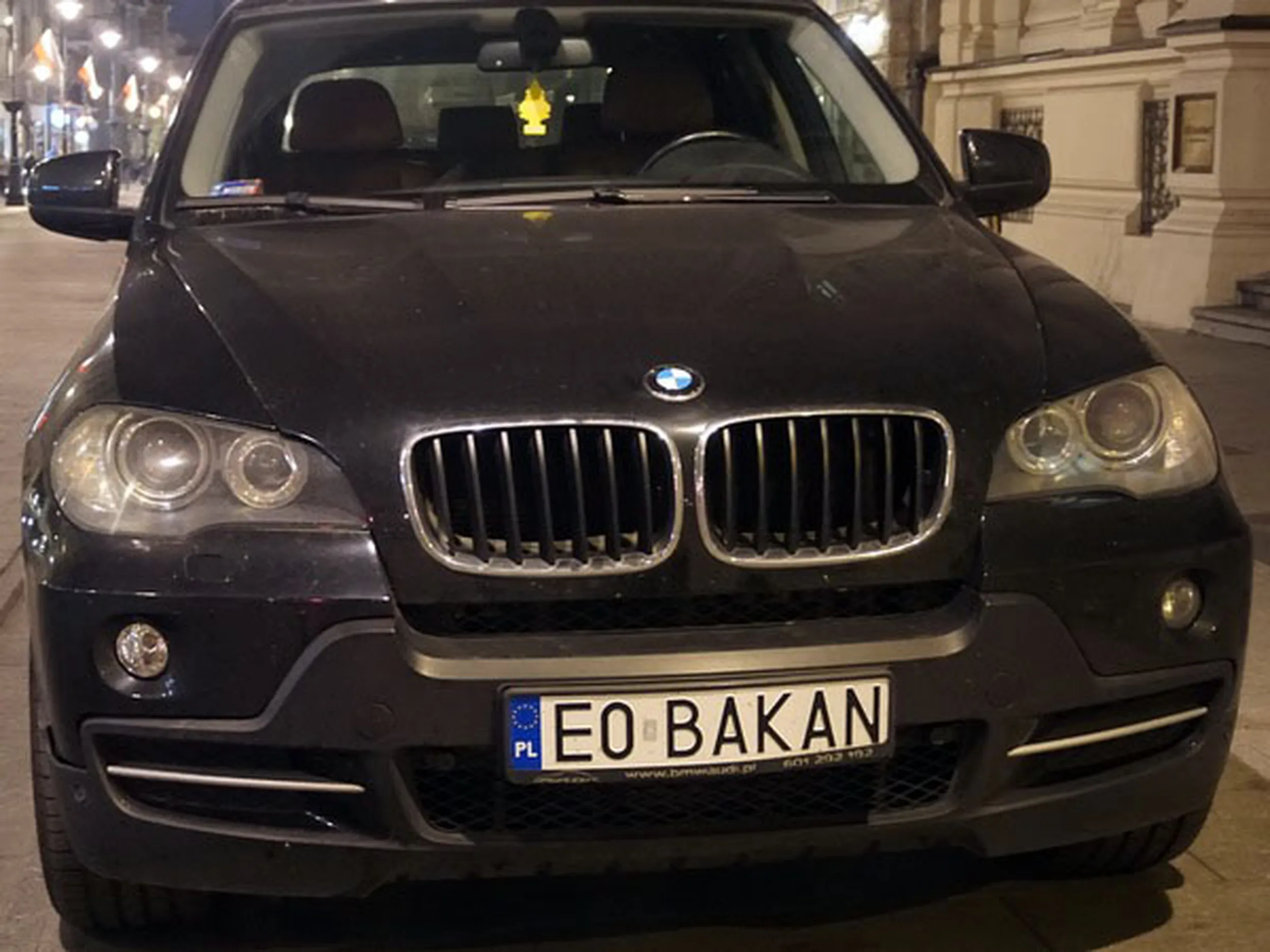 Fajny numer, blacha E0 BAKAN