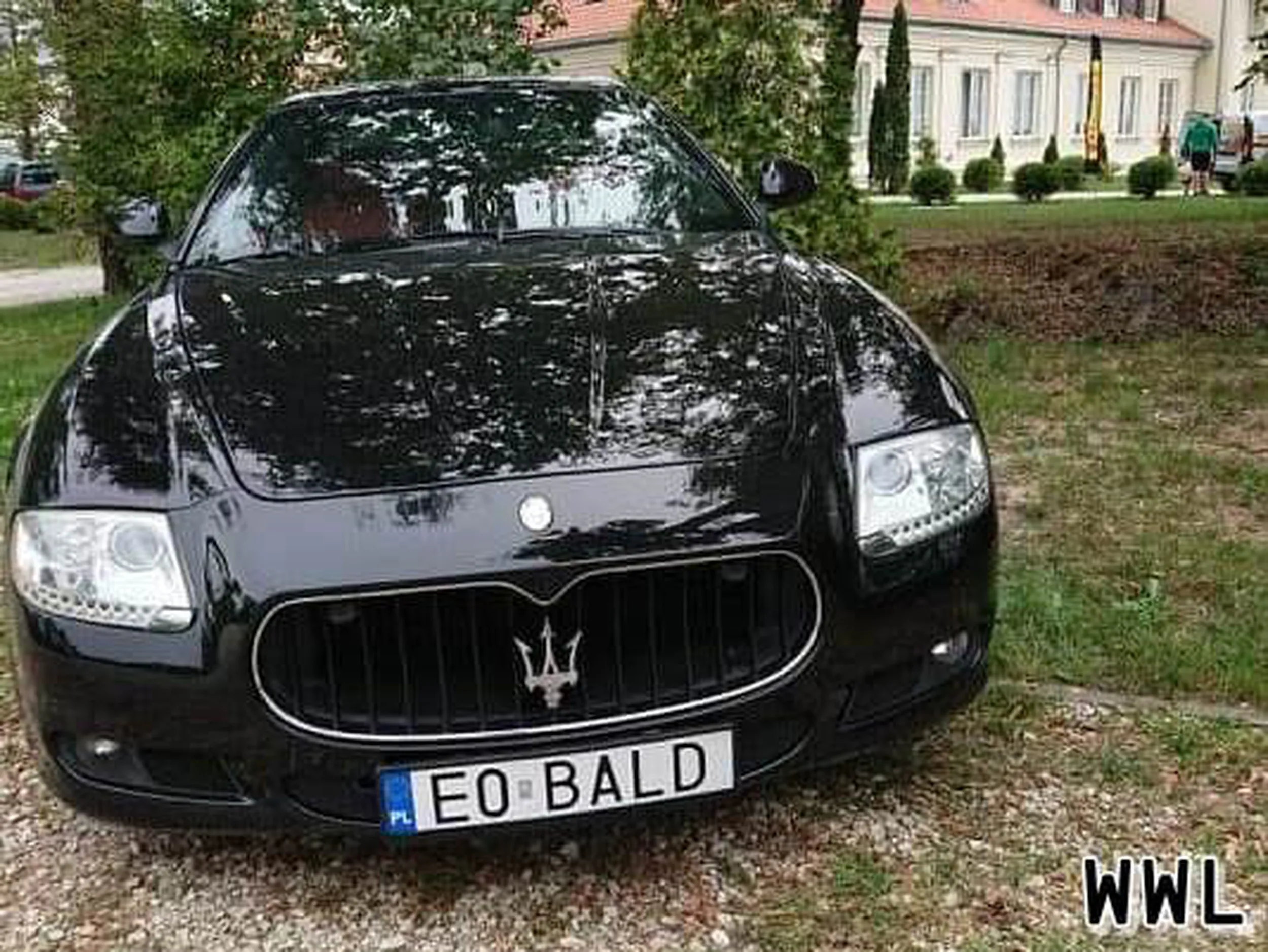 Fajny numer, blacha E0 BALD