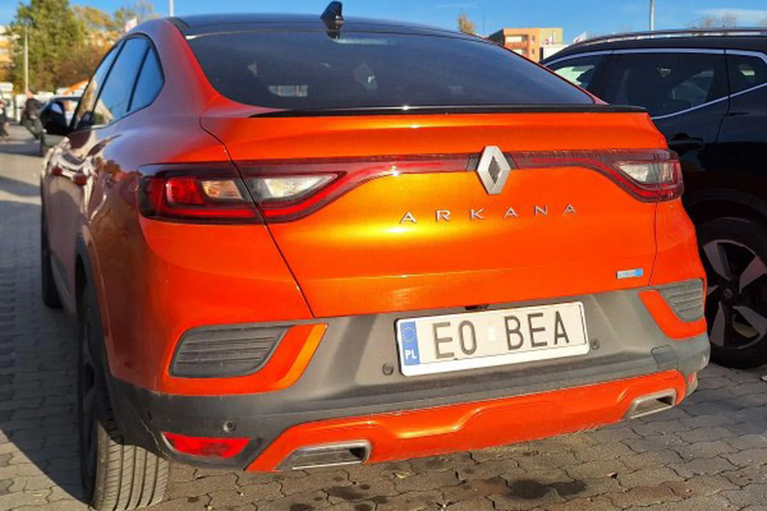 Fajny numer, blacha E0 BEA