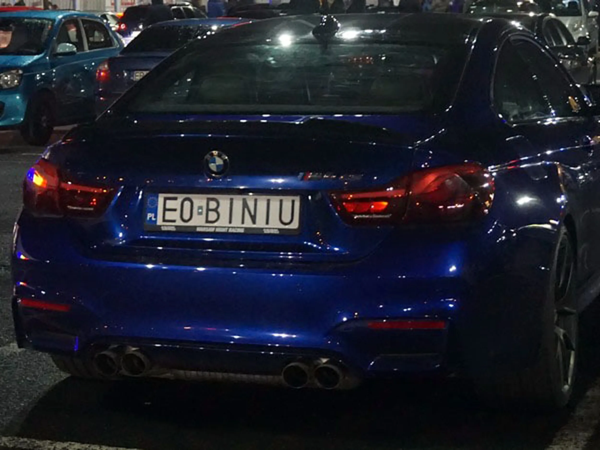 Fajny numer, blacha E0 BINIU