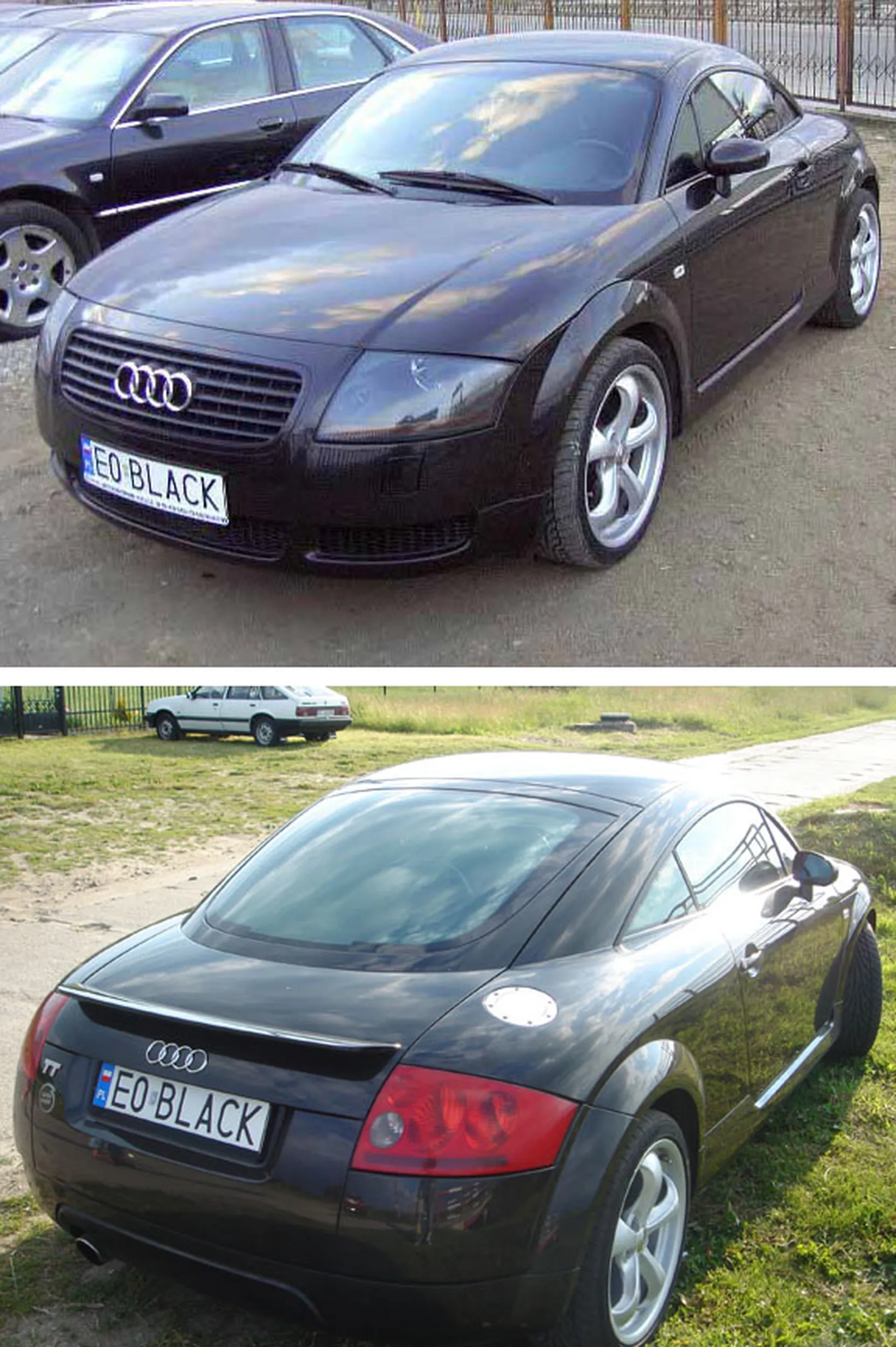 Fajny numer, blacha E0 BLACK