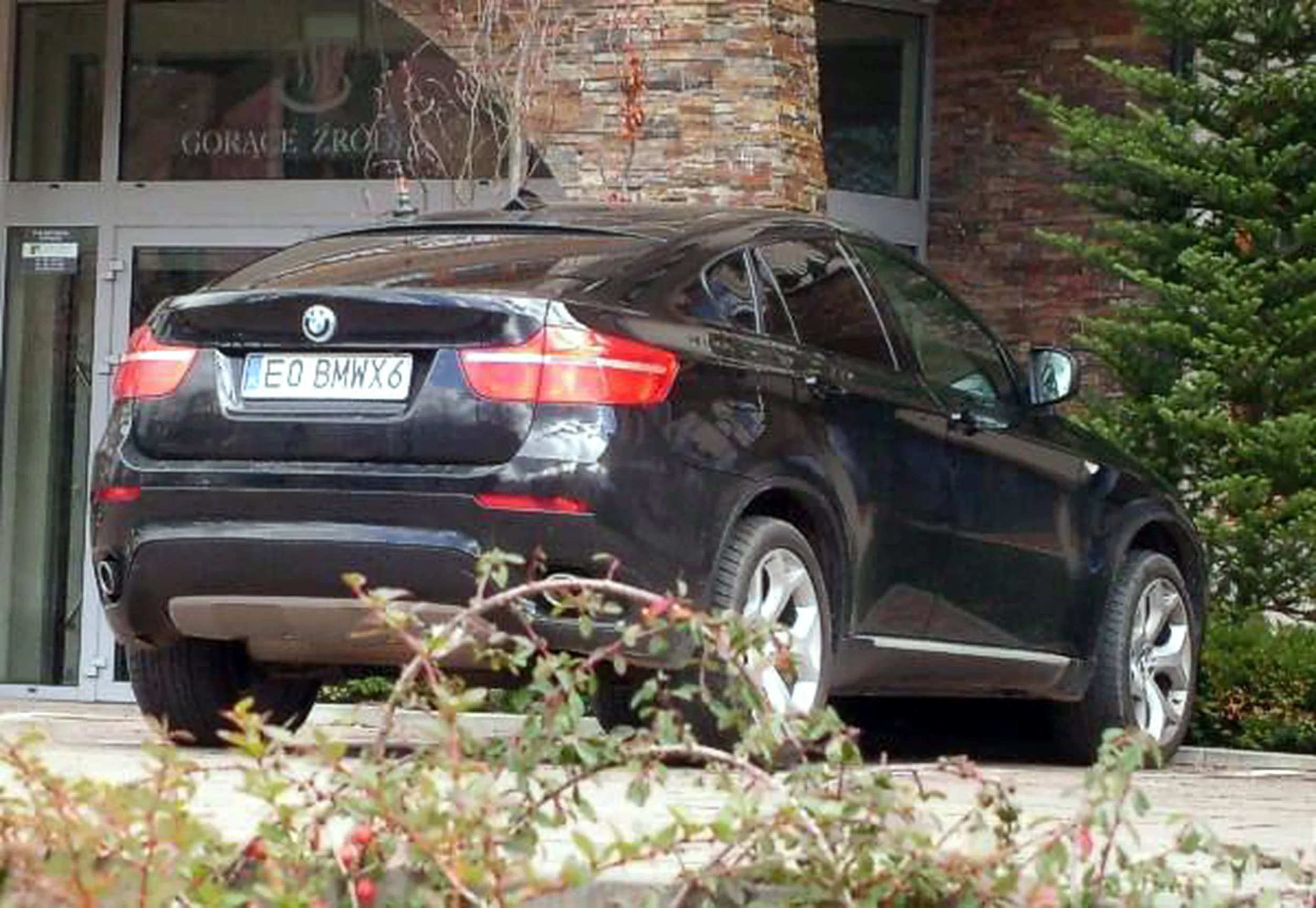 Fajny numer, blacha E0 BMWX6