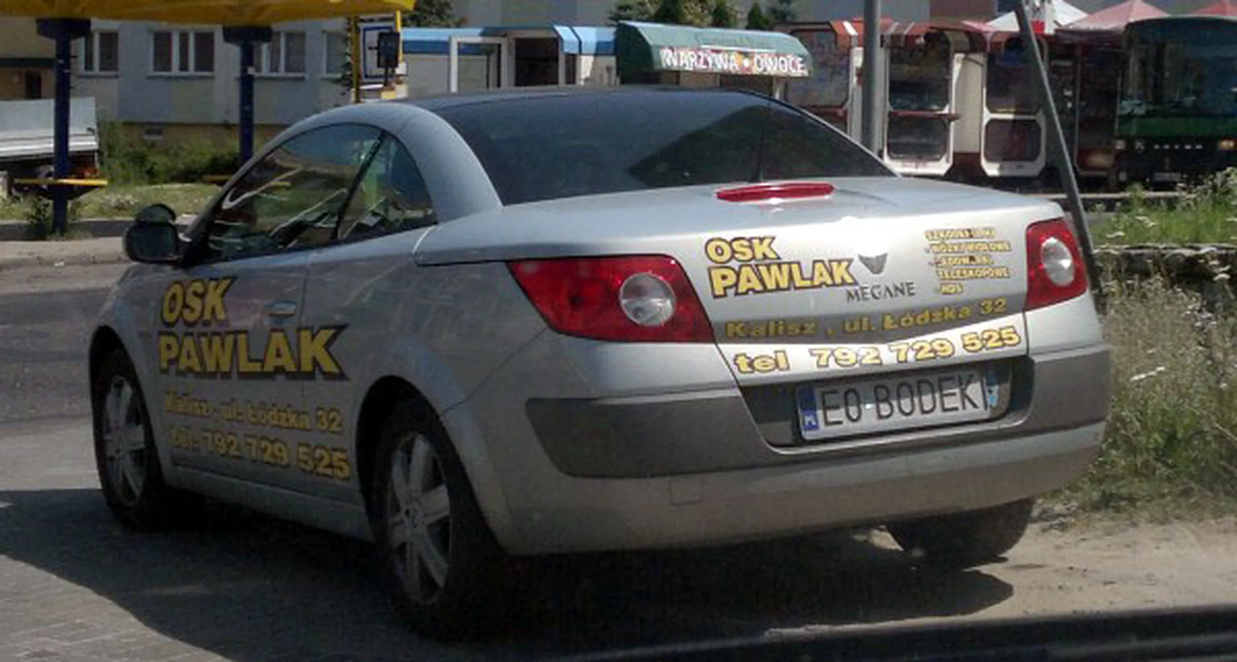 Fajny numer, blacha E0 BODEK