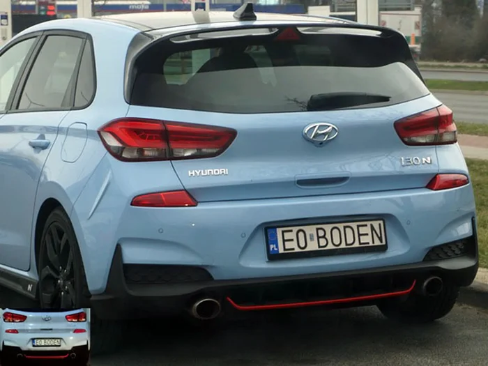 Fajny numer, blacha E0 BODEN