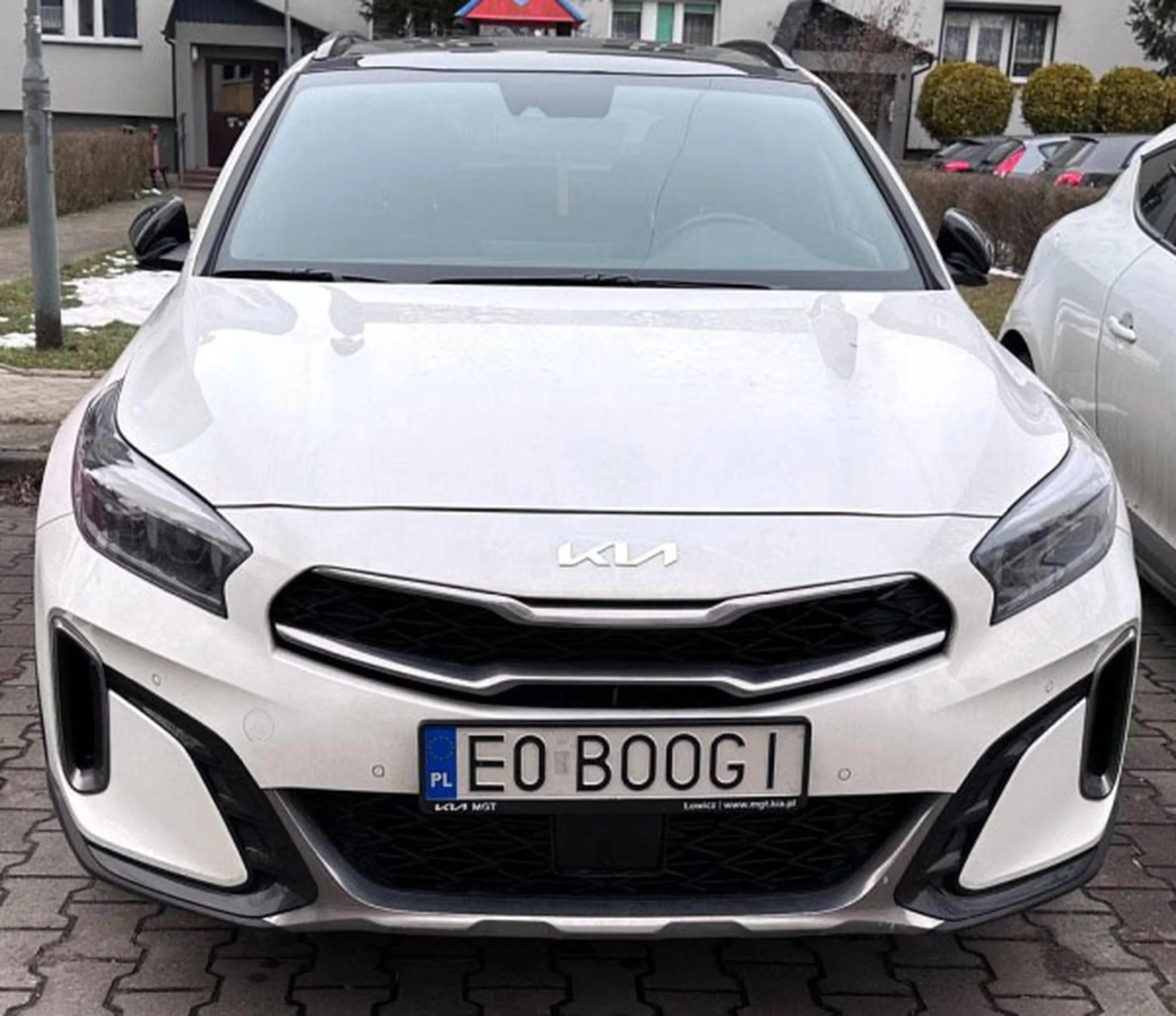 Fajny numer, blacha E0 BOOGI