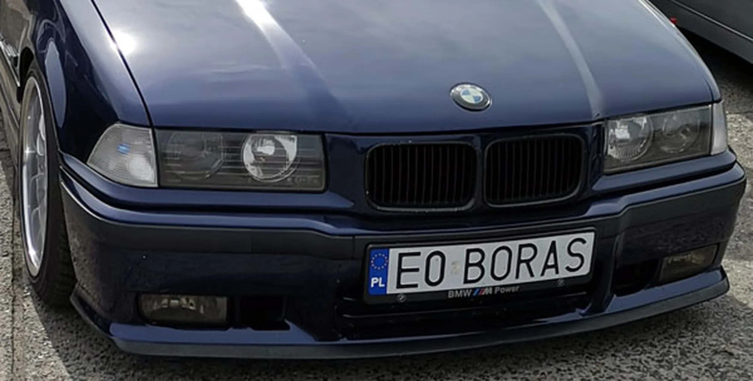 Fajny numer, blacha E0 BORAS