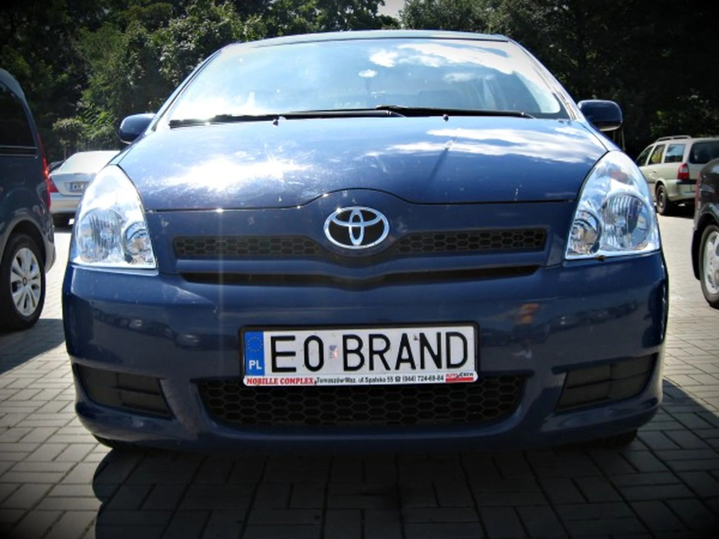 Fajny numer, blacha E0 BRAND