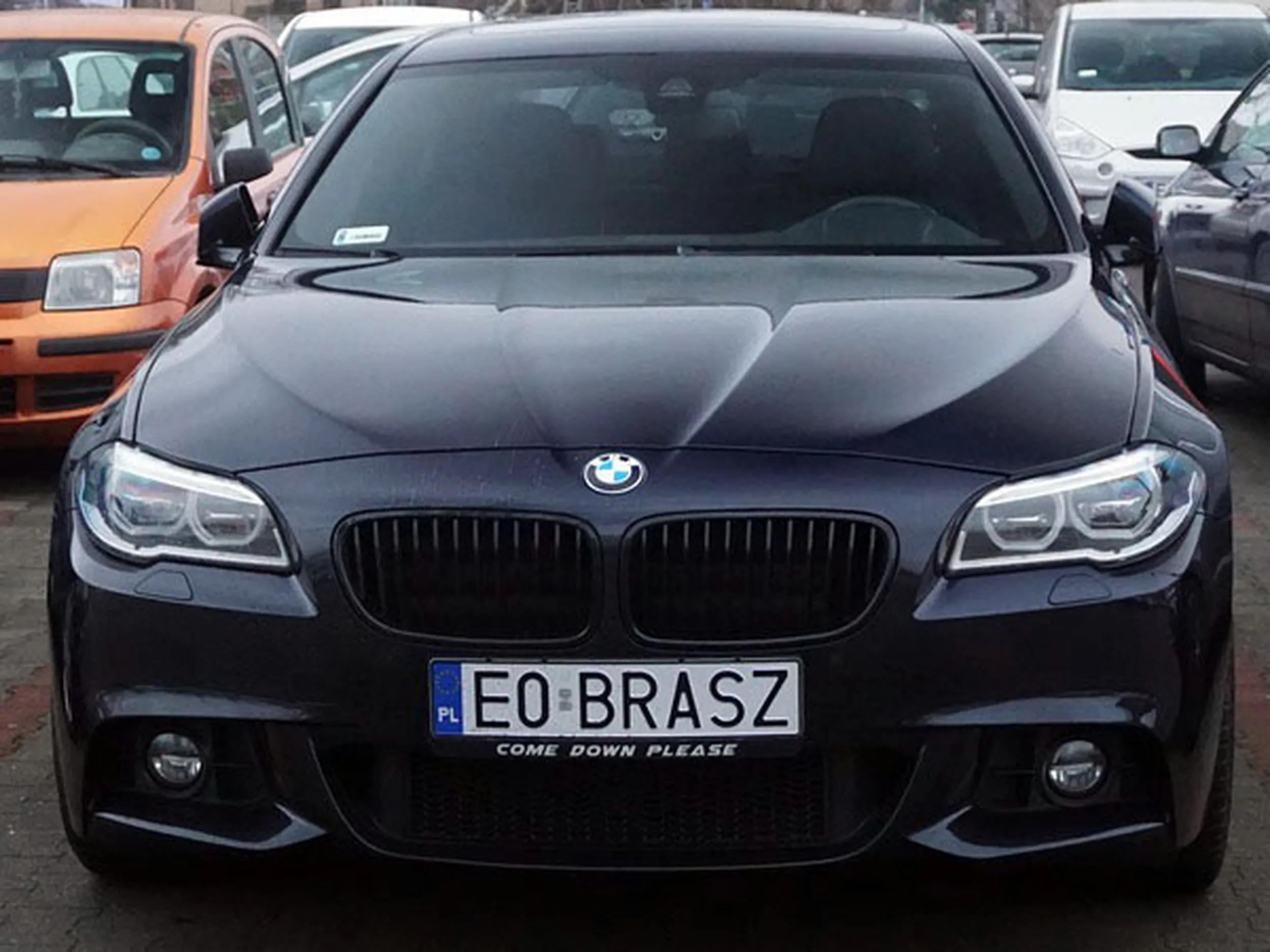 Fajny numer, blacha E0 BRASZ