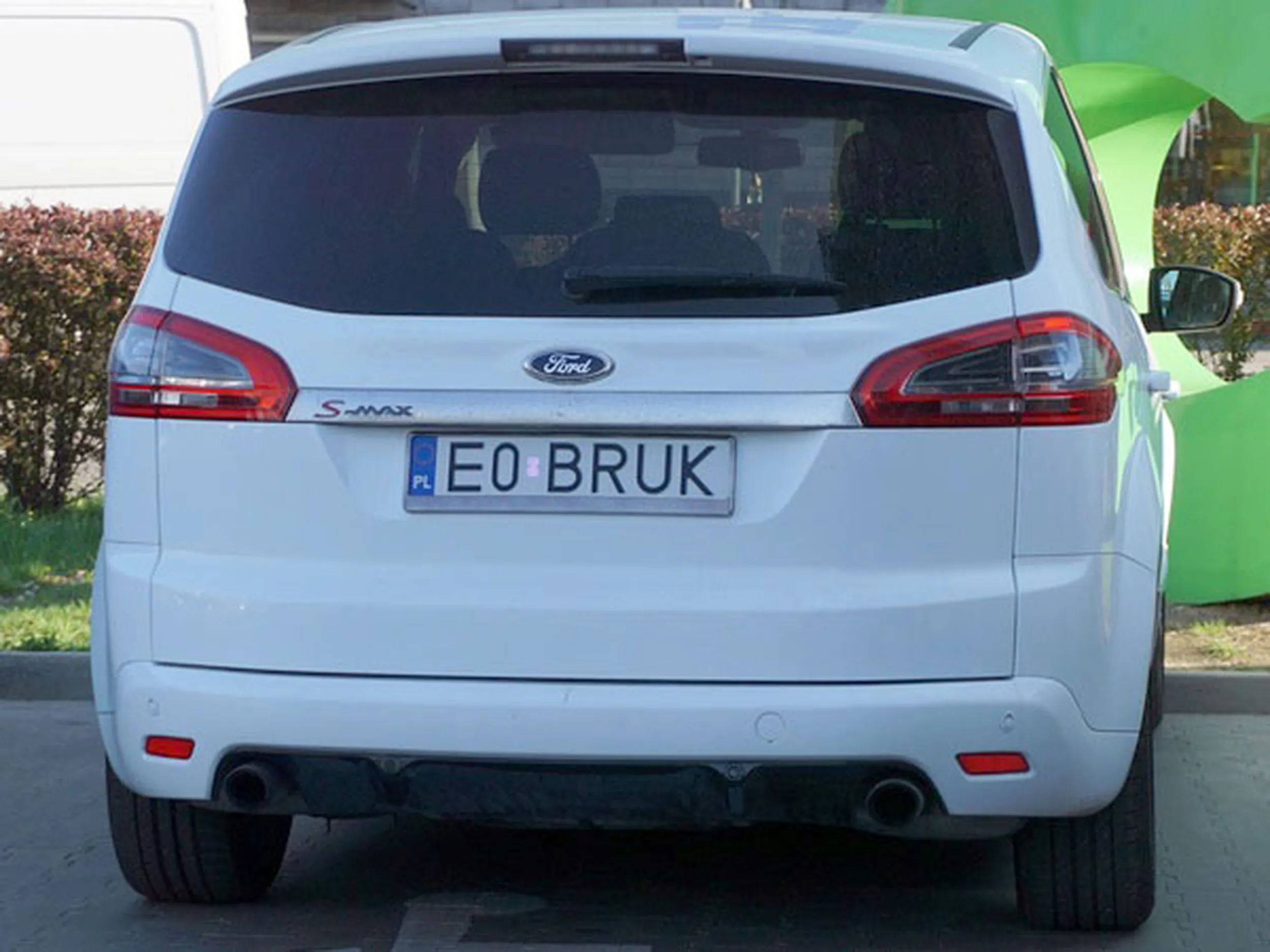 Fajny numer, blacha E0 BRUK