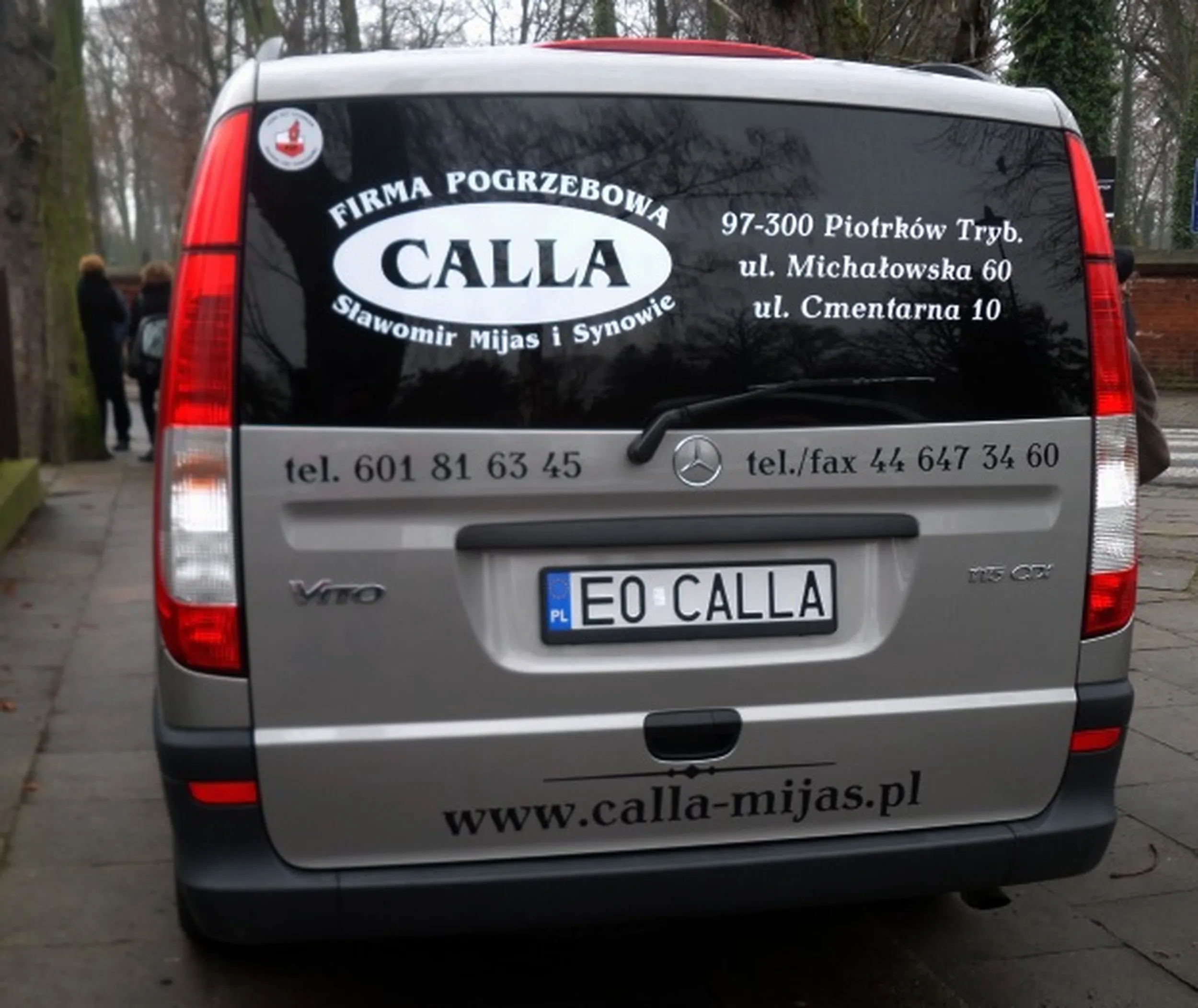 Fajny numer, blacha E0 CALLA