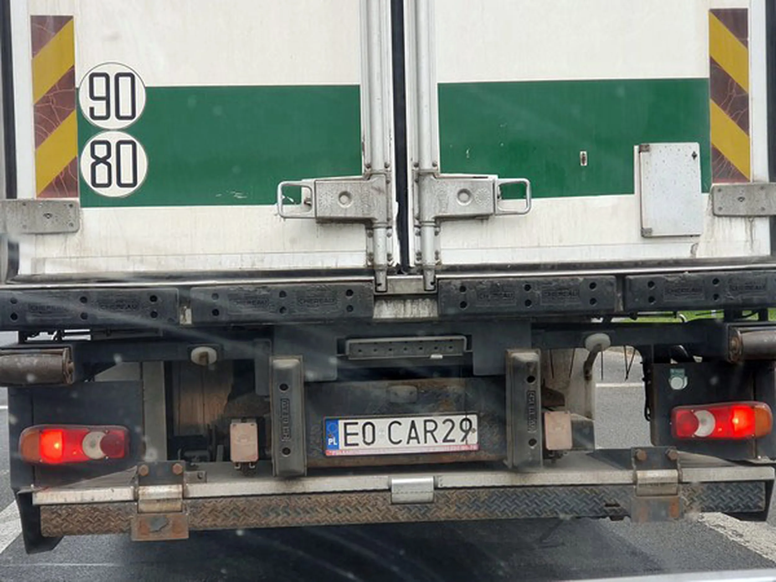 Fajny numer, blacha E0 CAR29