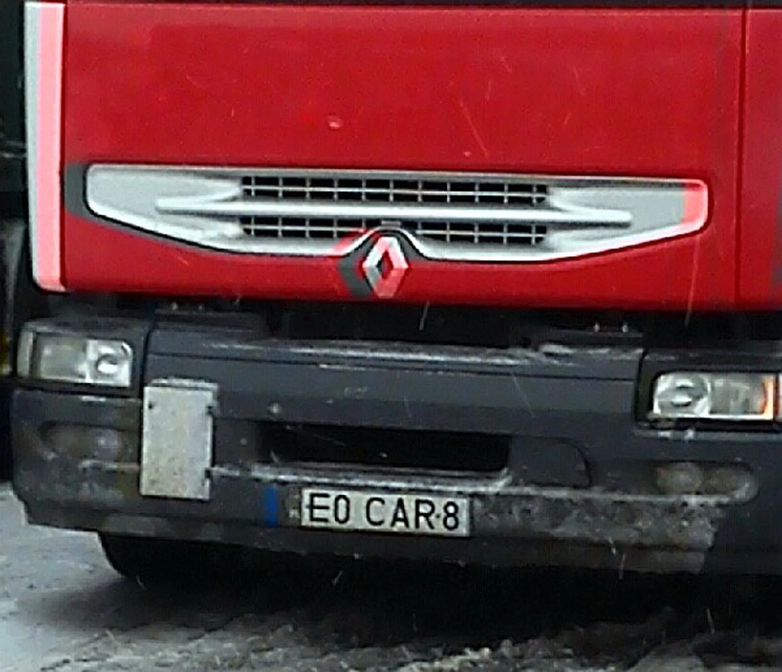 Fajny numer, blacha E0 CAR8