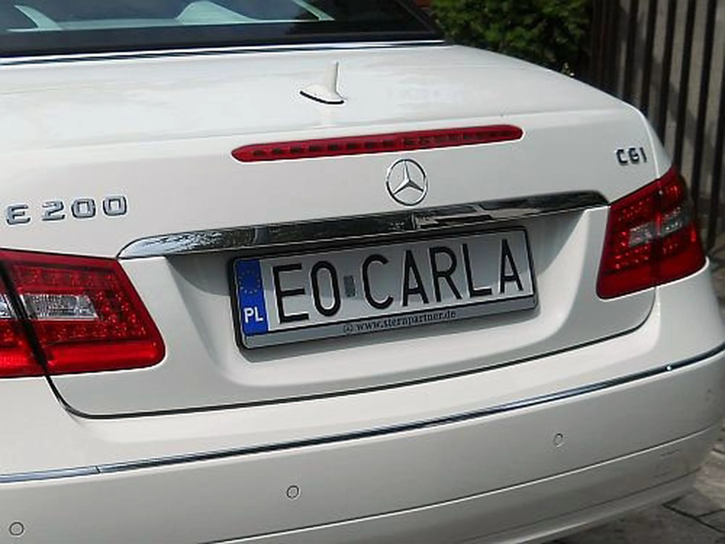 Fajny numer, blacha E0 CARLA