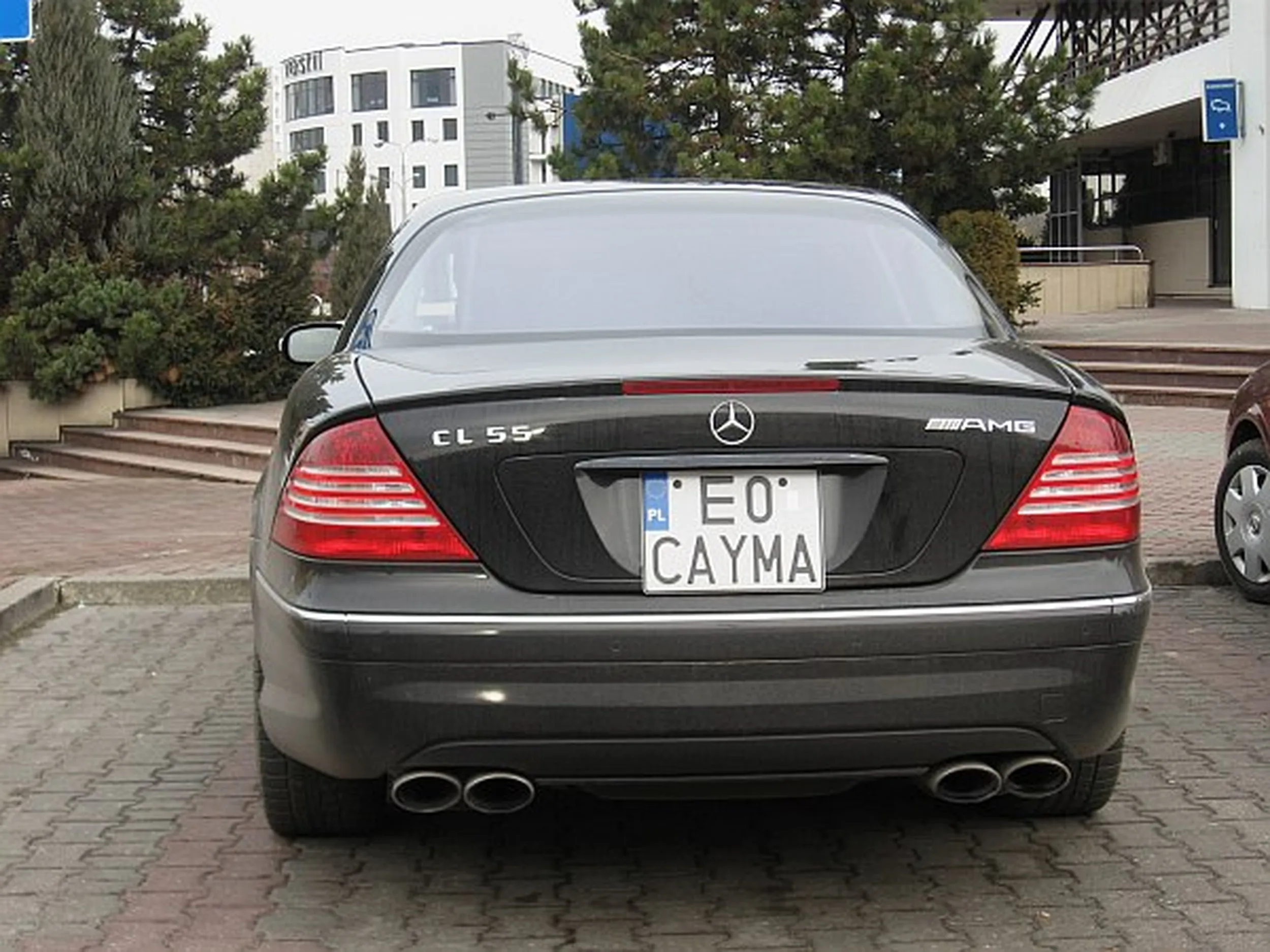 Fajny numer, blacha E0 CAYMA