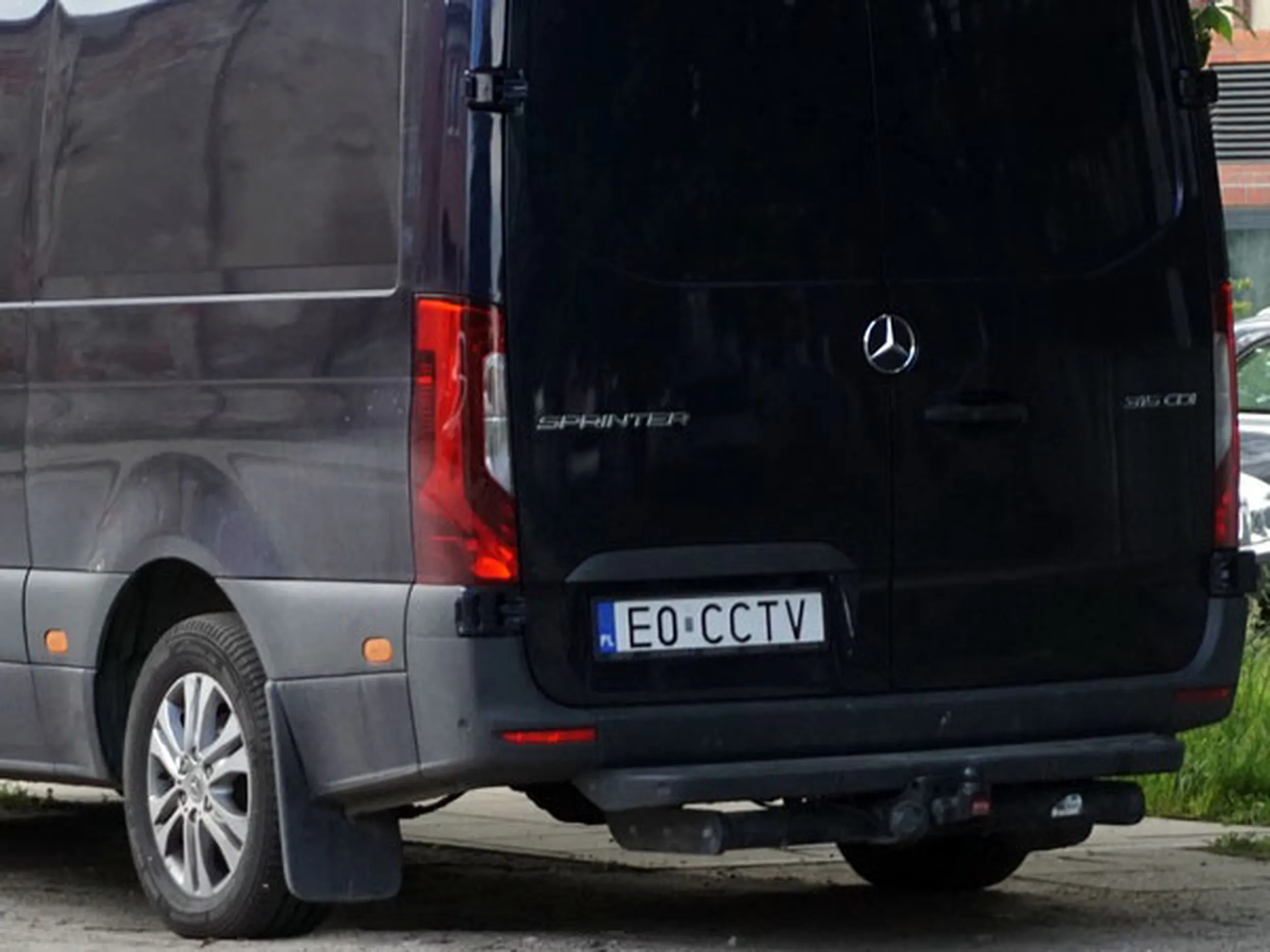 Fajny numer, blacha E0 CCTV