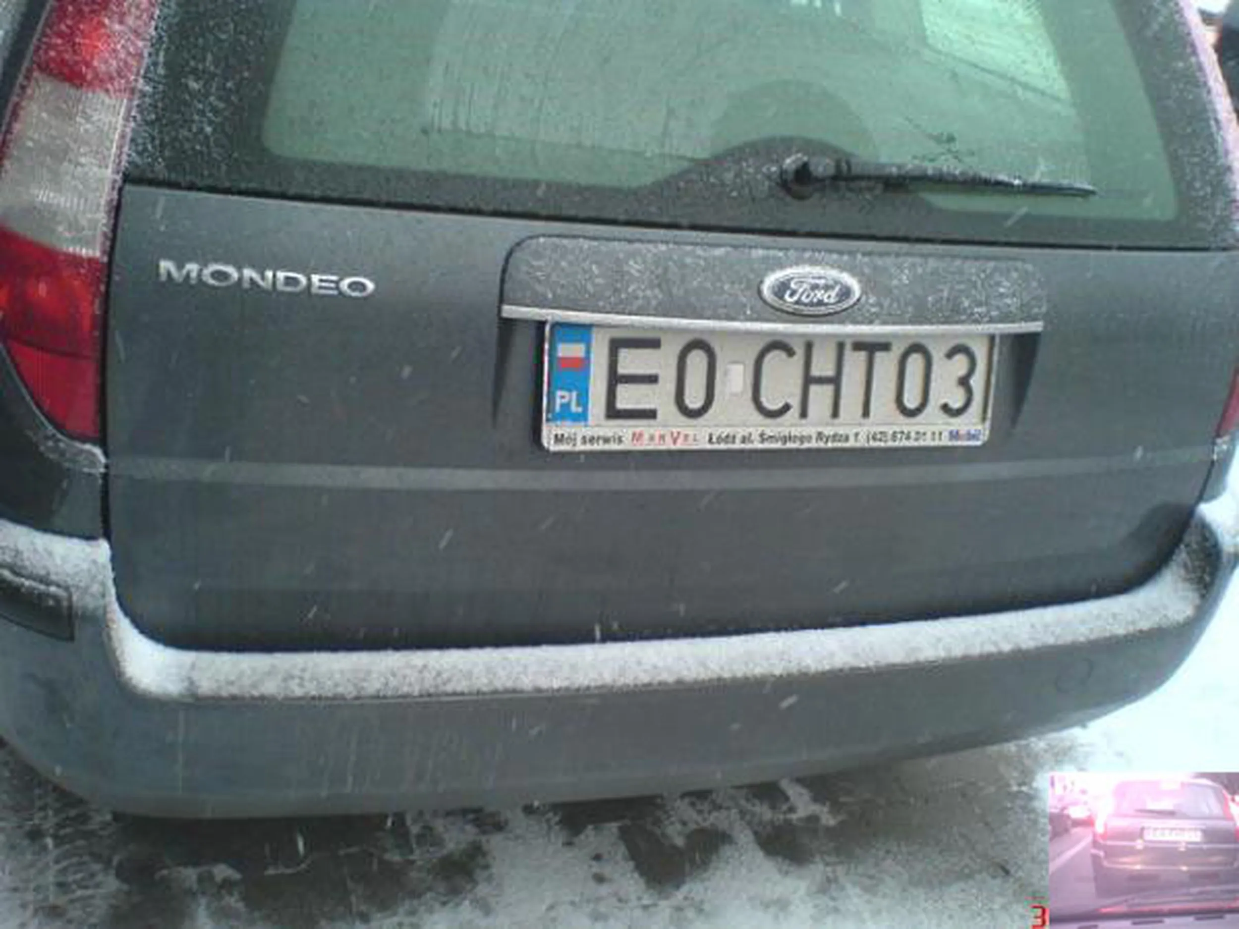 Fajny numer, blacha E0 CHT03