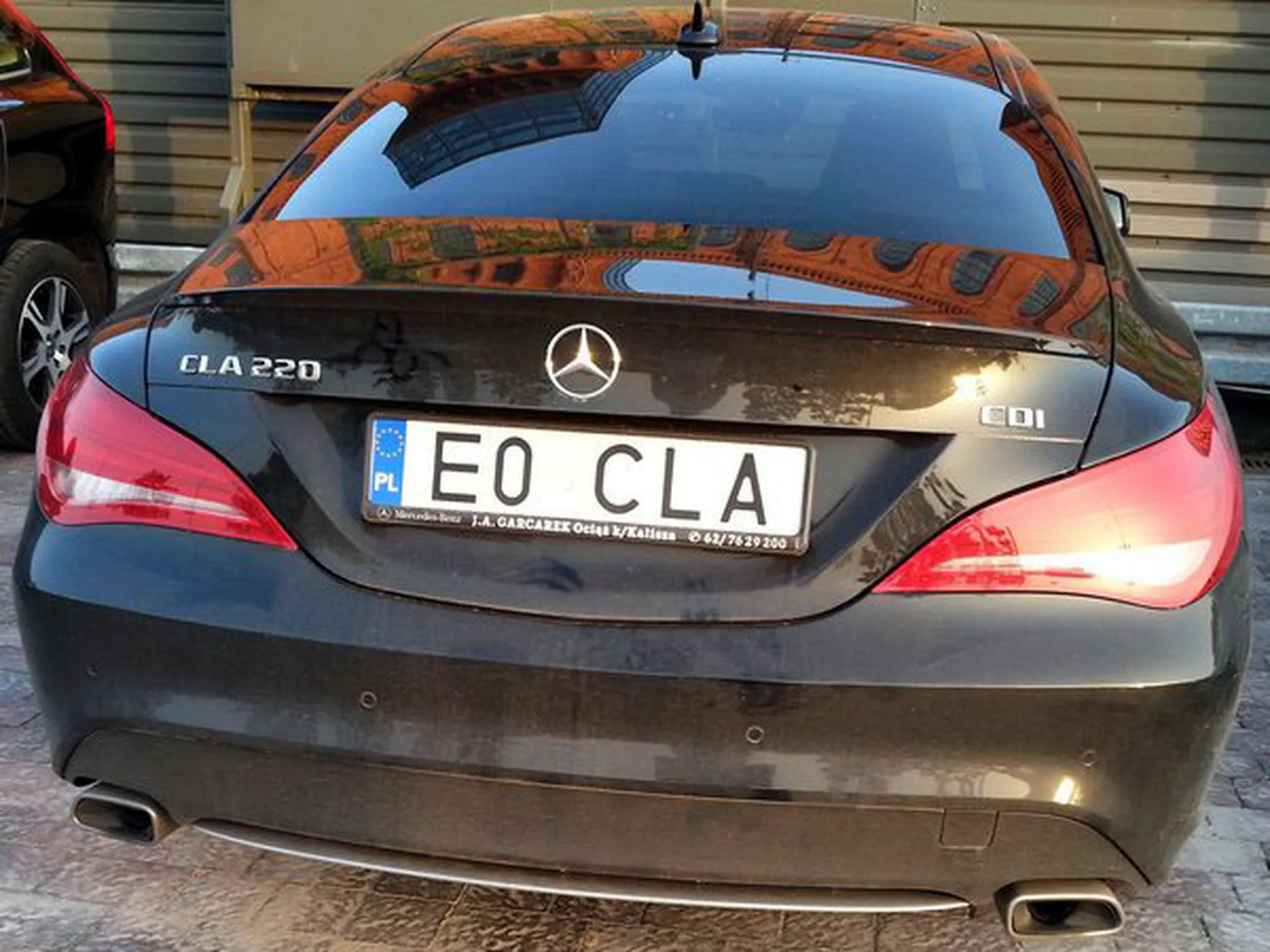 Fajny numer, blacha E0 CLA